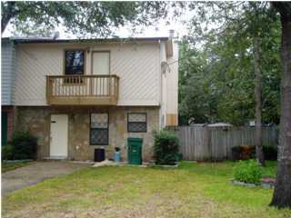 Spacious townhouse with ceramic tile, and carpet! End unit has nice size fenced yard and storage shed. Cozy fireplace for cool winter nights; 2nd flr bedroom has private balcony and each bedroom has it's own bathroom. Inside laundry room. Medium sized dog allowed with non-ref pet fee. Absolutely no cats! Available November 10.
