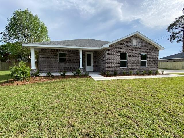 Find your peaceful escape in this 3/2/2 brick beauty. This craftsman style home offers upgrades galore! Tile throughout the entire Living Area, Kitchen, Hallway, Laundry Room and Baths! Carpet in the bedrooms. The kitchen & baths have abundant Quartz Countertops, Kitchen features a Breakfast Bar, stunning solid wood cabinets, stainless appliances & a pantry. Master Suite has a stunning tiled separate shower and tons of closet space. Guest bedrooms are very spacious. Indoor laundry room for added convenience. Enjoy the covered Lanai! Sprinkler System & Lawn Pump included! Peaceful views of the private community lake stocked with fish! Owner will consider pets with restrictions.  Any pet must be spayed/neutered, housebroken, and current on all shots.  Requires a non refundable pet fee. Tenants must maintain renter's liability insurance. Lawn service included in rent. Any person 18 years old or older must apply separately. Ice maker, garage refrigerator, washer/dryer are not warranted.