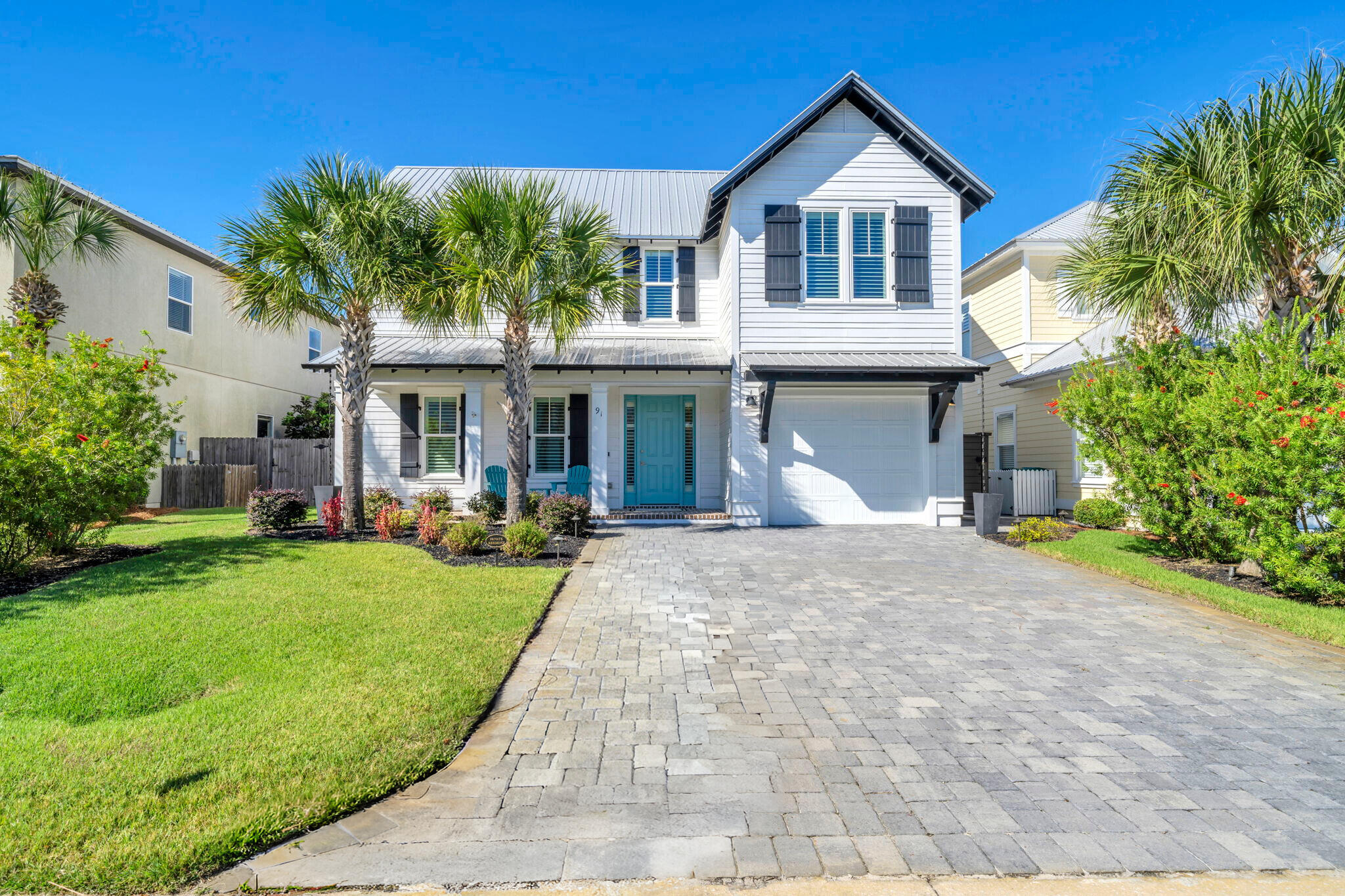 Welcome to 91 Charlotte Avenue, a stunning 4-bedroom, 3.5-bath coastal retreat that perfectly blends modern luxury with timeless craftsmanship. Located just minutes from the sugar-white sands and turquoise waters of the Emerald Coast, this home offers the ideal balance of elegance, comfort, and convenience.

Step inside to discover an inviting open-concept layout highlighted by upgraded millwork, designer finishes, and abundant natural light. The chef's kitchen flows seamlessly into the spacious living and dining areasâ”perfect for entertaining or relaxed family living.

Both the first-floor and second-floor primary suites provide private sanctuaries with beautifully appointed bathrooms and generous closet space, offering flexibility for guests or multigenerational living. Outdoors, unwind in your private pool with a luxurious swim-spa feature, surrounded by a thoughtfully designed patio space ideal for lounging and entertaining.

While this home would make an exceptional investment property, it has never been rented and has been meticulously maintained as a private second home, showcasing true pride of ownership.

Enjoy the convenience of deeded beach access situated near premier dining, boutique shopping, and world-class golf, 91 Charlotte Avenue embodies the best of the Emerald Coast lifestyle. Whether you're seeking a full-time residence, vacation retreat, or investment opportunity, this home delivers sophistication, comfort, and coastal charm in every detail.