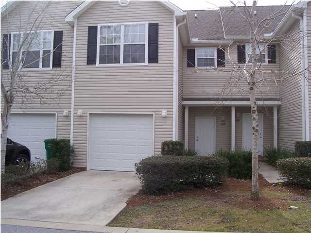 Very nice 3 bedroom 2 1/2 bath townhome with upgraded laminate flooring in first floor living areas.  The open floor plan is light and bright with plenty of space for larger furniture.  The kitchen has a pantry and plenty of cabinets and counter space with a breakfast bar and opens to the dining area. Upstairs the large master bedroom features a master bath with a garden tub and separate shower.