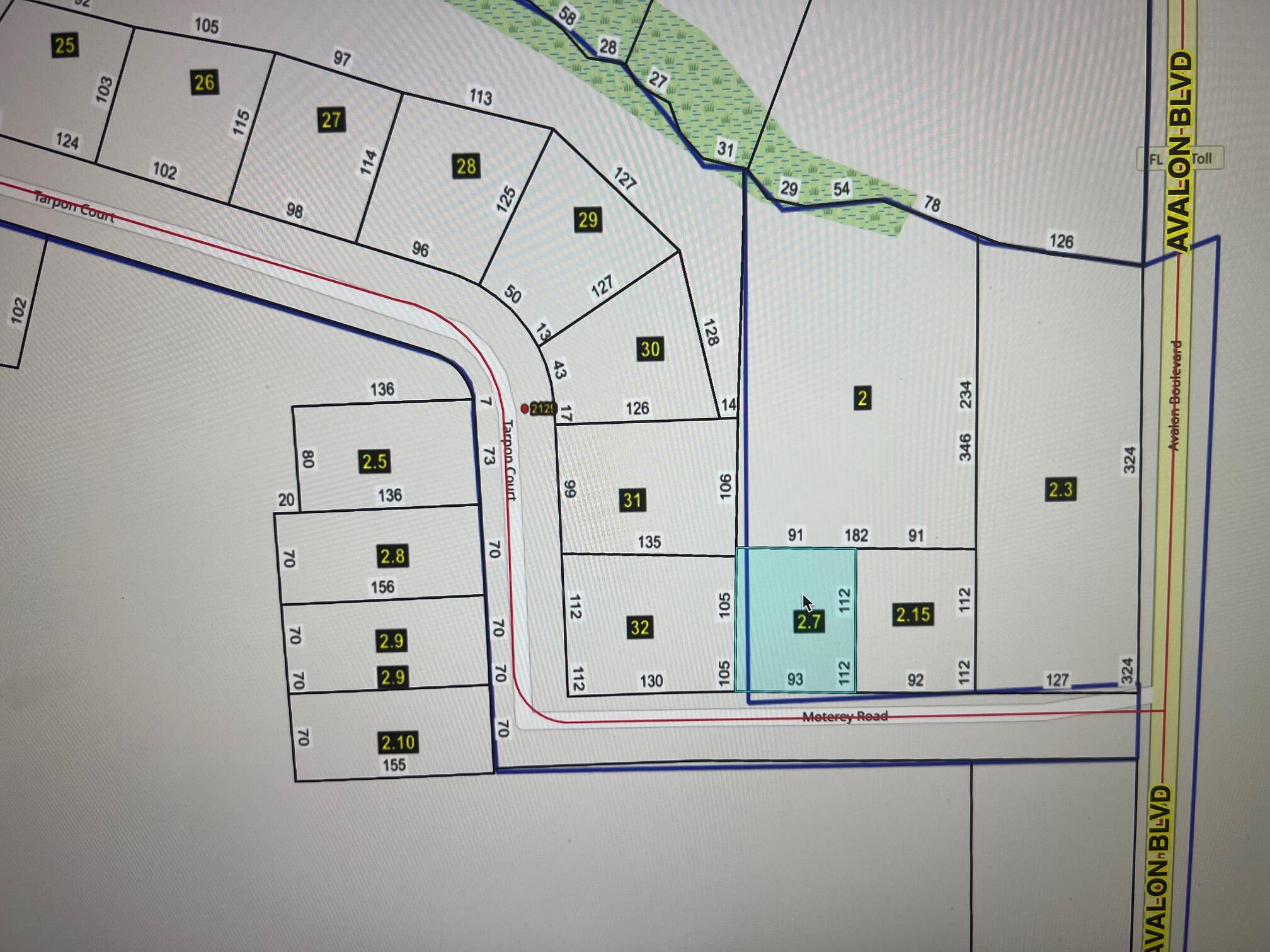 INDIAN BAYOU ESTATES - Land
