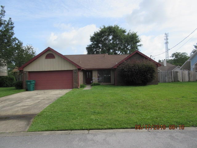 Lovely home in popular Brittany Woods. Some of the special features are its proximity to both bases, the hospital, shopping and the beaches. In a great neighborhood with fenced yard for privacy, separate laundry room, pantry, walk-in closets and the master bath has cultured marble garden tub. The attic has floored space for additional storage. No pets. No smoking Showings by appointment only.