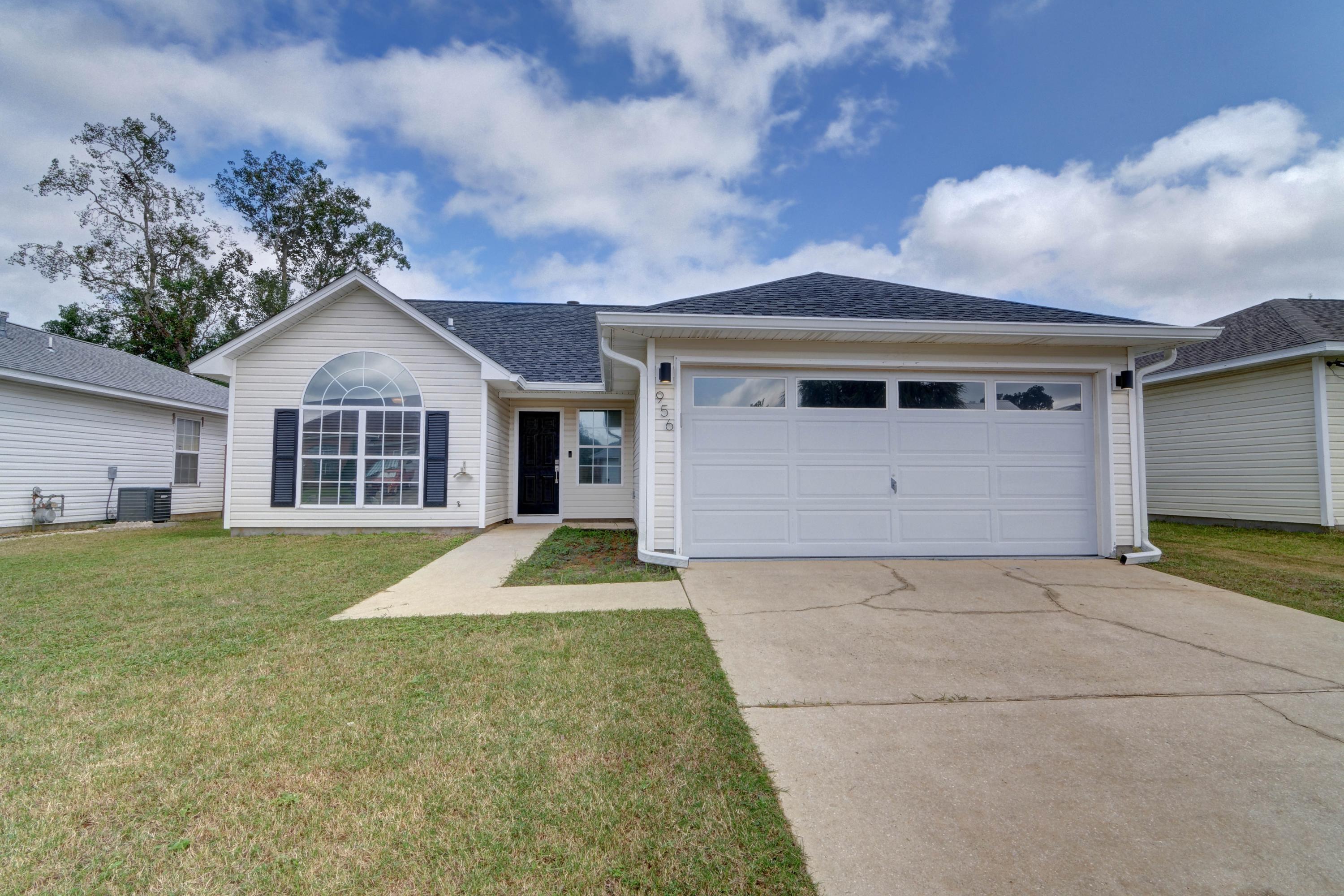Fantastic find! Minutes to Hurlburt Field this home is absolutely better than new and renovated from top to bottom! Thoughtful pride of ownership shines throughout this 3 bedroom, 2 bath split floor plan home, where no detail was left untouched. From new flooring, to custom kitchen cabinetry and hardware, to hand built countertops and a custom fireplace mantle, scraped ceilings and new lighting - the list goes on and on! Be sure to check out the detailed seller updates list to see the gem that awaits you in the heart of Fort Walton Beach. Have peace of mind knowing the roof and major systems are newer, and appreciate all the hard work that went into lovingly renovate this wonderful property. Located in a great neighborhood this is the home you've been searching for! Washer and dryer convey