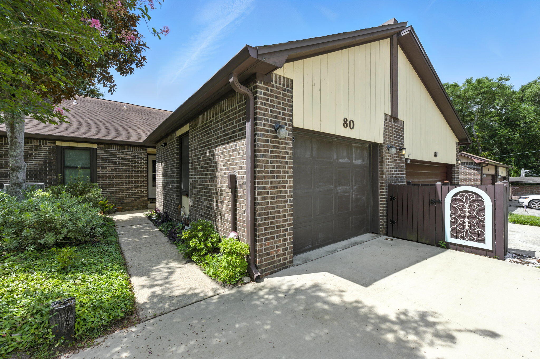 Charming Valparaiso 2-Bedroom Townhome in Sought-After Hidden Cove Waterfront Community. Nestled along Tom's Bayou, minutes from Eglin Air Force Base and white sand beaches of the Emerald Coast, this beautifully maintained 2-bedroom, 2-bath townhome offers comfort, style, and unbeatable convenience. Step inside to find an inviting open-concept layout featuring granite countertops and plenty of kitchen counter space, perfect for cooking and entertaining. The 14X13 master bedroom boasts a generously sized walk-in closet, providing ample storage.
Enjoy morning coffee or evening sunsets from the rear open back deck just off the Florida room — the ideal spot to unwind and take in the peaceful surroundings. Hidden Cove offers outstanding community amenities, including a sparkling pool, clubhouse & boat dock....boat dock rentals are available for ONLY $45/month! Whether you're looking for a full-time residence, coastal getaway or investment opportunity this home delivers any and all of those!! New Electrical Panel, New Hot Water Heater, 5 Year Old HVAC/Heat Pump, 12 Year Old Roof......