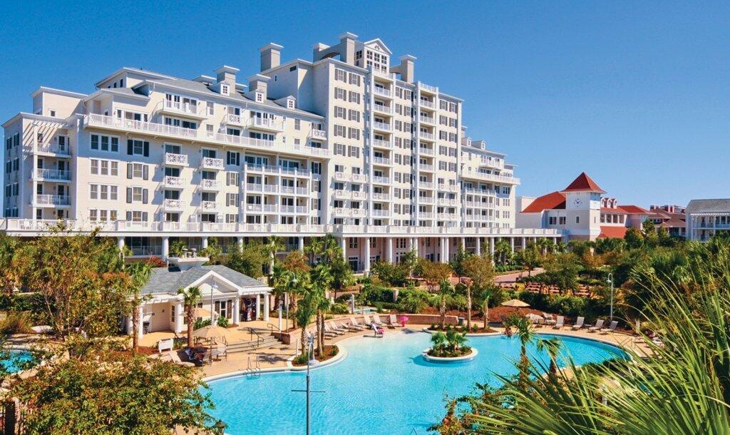 FULLY FURNISHED WITH ALL UTILITIES INCLUDED! 1 bed 1 bath on the 7th floor of the Grand Sandestin. Partial bay views from the large balcony! Available for a 6-month lease.  Amenities available with the lease of this home (for a one-time, $150 administrative fee per lease term) are daily kayak, bike and boogie board rentals, daily tennis court time, fitness club access (with spa and steam rooms), access to the resorts four pools, and discounts on golf and beach set-ups. This is in addition to any amenities specific to this property's neighborhood and is an exclusive offering with this listing.