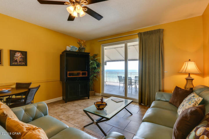 BEST OF THE BEST IN STERLING REEF....FIRST FLOOR UNIT WITH 4TH LEVEL VIEWS!!!! GREAT FLOORPLAN AND BEST LOCATION WITHIN THE STACK. COMPLETELY UPGRADED TO SUIT THE OWNER'S DISCERNING TASTE!!!! HUGE, OVERSIZED AND ONE-OF-A-KIND BALCONEY! Don't miss your opportunity to view this 2 bedroom unit with.... MAXIMIZED EARNING POTENTIAL!!!! This Fantastic, 1,076ft. condo conveys with recently updated luxurious beach-inspired furnishings and artwork, that just beckons you to sit back and relax to the FABULOUS views of the Beautiful Gulf of Mexico & white sand beaches!!!. The fully equipped kitchen features upgrades such as solid granite kitchen countertops and solid wood cabinets. Meticulously maintained with a new HVAC in '17 and new hot water heater in '16!
