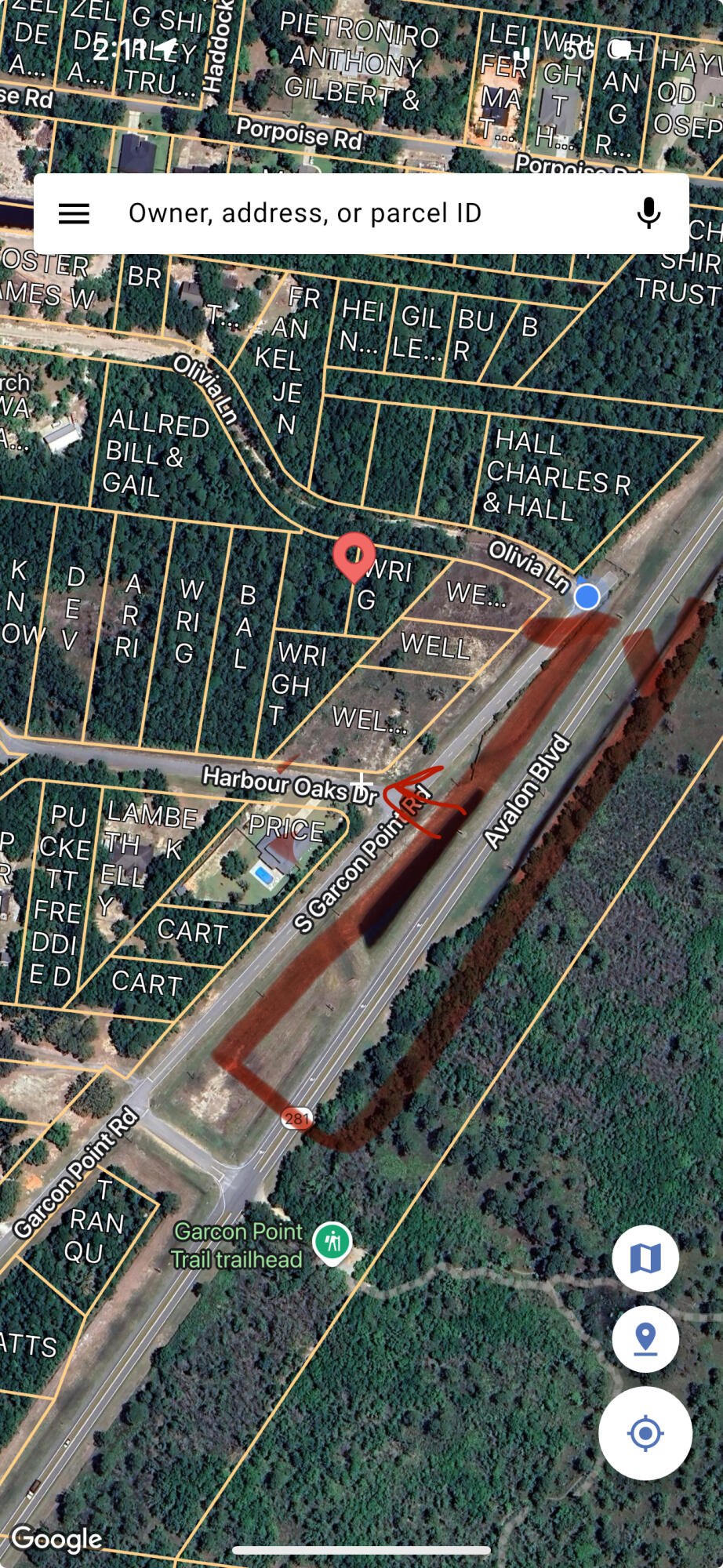 HARBOUR OAKS - Land