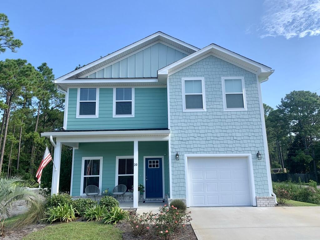 Welcome home! This beautiful 3 bed/3.5 bath home in Santa Rosa Beach is perfect for a full-time home or a rental property! The home boasts 10 foot ceilings on the first floor, quartz countertops throughout, en-suite bathrooms and walk-in-closets in ALL bedrooms, a large lot big enough for a pool. Upgrades include a sprinkler system, custom hurricane shutters, gutters, a fence, a farmhouse sink and 42 inch upper cabinets in the kitchen, etc. Conveniently located in the heart of Santa Rosa Beach, you're 2 miles to the beaches of South Walton with public parking, dining, and shopping, and close to Cessna Landing Boat Launch. Grand Boulevard, Topsail Preserve State Park, and Baytowne Wharf are also just minutes away. This home is close to everything, and your oasis too!