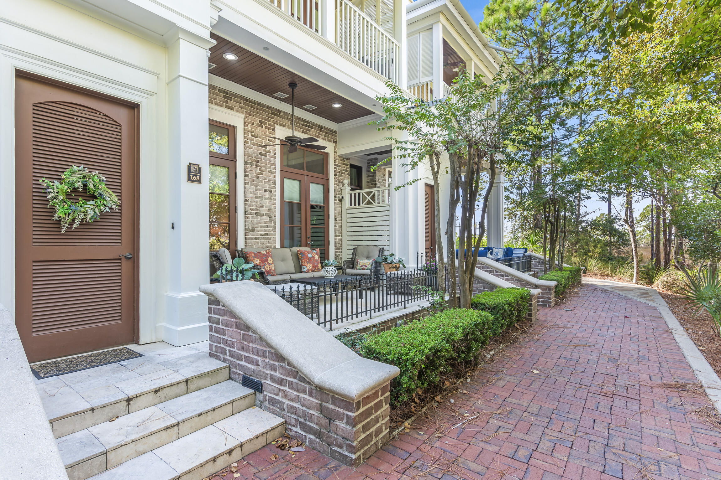 Tucked away in the Baytowne Wharf area of Sandestin Golf and Beach Resort, Le Jardin is a gated, New Orleans-inspired community. This well maintained luxury townhome features 3 bedrooms and 3.5 bathrooms, offering stunning views of Choctowhatchee Bay. The spacious first floor is designed for entertaining, featuring a kitchen equipped with Viking appliances, granite countertops, and a wine fridge. The second floor includes 2 guest suites with a connecting balcony overlooking the bay. The entire 3rd floor is dedicated to an exquisite primary suite, featuring a private balcony with bay views and a primary bathroom with marble tile, a 2-sided fireplace, a walk-in shower, and a separate soaking tub. Le Jardin in conveniently located within walking distance of the dining, retail & entertainment of Baytowne Wharf. Owners also enjoy gated parking and access to the private terrace pool and fitness center. Sandestin Golf and Beach Resort is a 2400-acre premier destination and the area's only resort to offer both beach to bay access with a full service marina. Additional amenities include 4 championship golf courses, tennis and pickle ball courts, marina, water sports, children's programs, a spa and extensive on-site dining and nightlife. 
Le Jardin Unit #168 recent upgrades/updates include the following; New HVAC 20226/2023; New roof 2024; New floors, paint and furnishings 2022. Le Jardin is ideal for primary residences, second homes or investment property. Come see what Le Jardin has to offer!