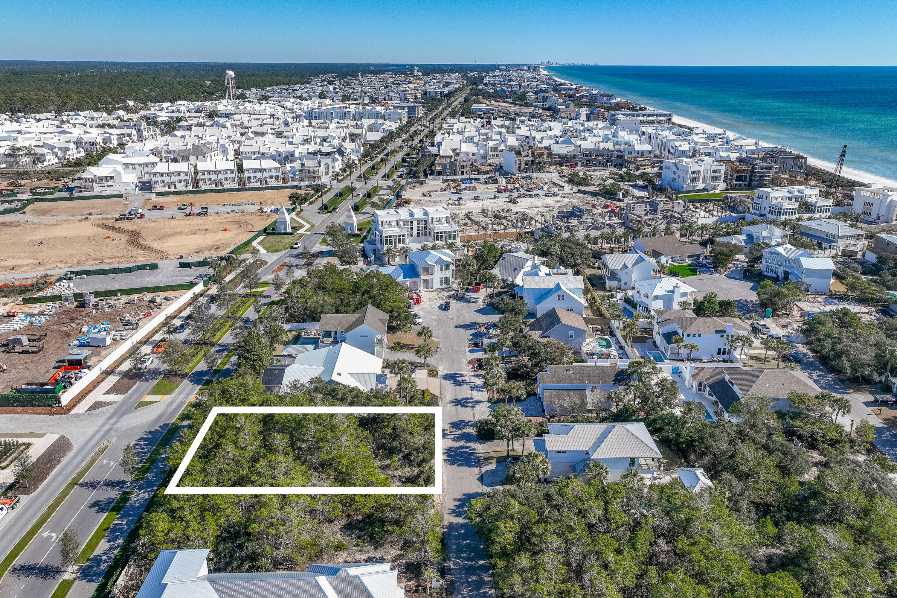 One of the last 8 buildable lots in Sand Cliffs on the Gulf located at the end of WaterSound Parkway on the east end of 30A.  A gated non rental community. No long term or short term rentals allowed. This lot has a building high restriction of 31'. No build out time. Low HOA fees. Two deed beach accesses.