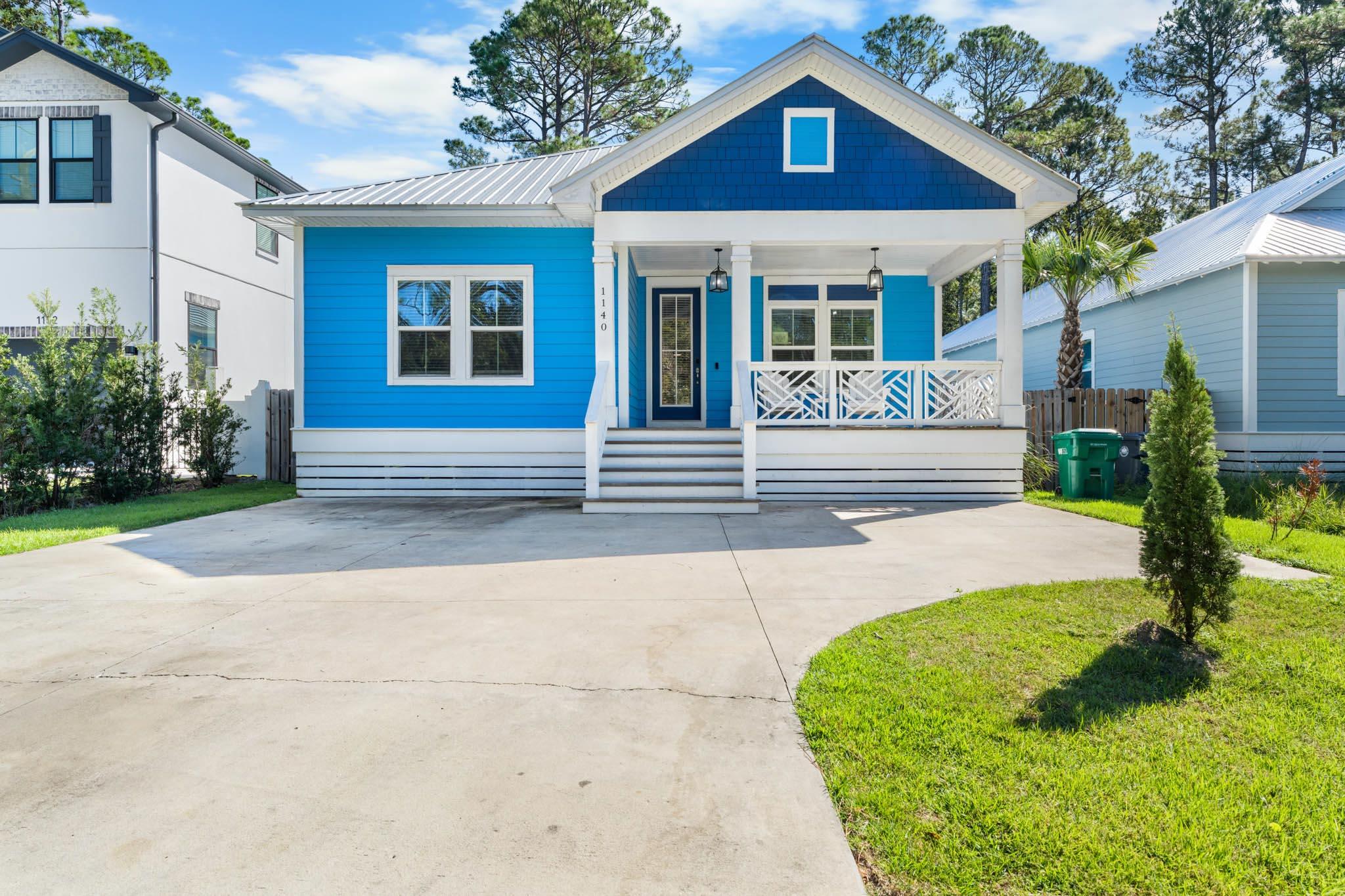 Experience quintessential coastal living in South Walton with this charming and exceptionally maintained beach cottage, perfectly positioned in the heart of Santa Rosa Beach. Enjoy quick access to the nearby public boat ramp and the sparkling Choctawhatchee Bay, plus just 0.8 miles to the breathtaking Gulf of Mexico shoreline — making every day feel like vacation.

Inside, the open-concept design welcomes you with soaring vaulted ceilings, exposed wood beams, and an abundance of natural light. The well-appointed kitchen showcases stainless steel appliances, custom cabinetry, and a generous quartz island ideal for casual dining and entertaining.

 Offering four bedrooms and two full baths, this home provides a smart and comfortable layout for guests and owners alike. Two covered porches extend your living space outdoors, while the privacy-fenced backyard with paver patio sets the scene for relaxing afternoons or fun gatherings.

Currently operating as a vacation rental, this property presents a fantastic investment opportunity for those looking to own a slice of paradise at the beach. Furnishings are negotiable, making it even easier to step right in and start enjoying.