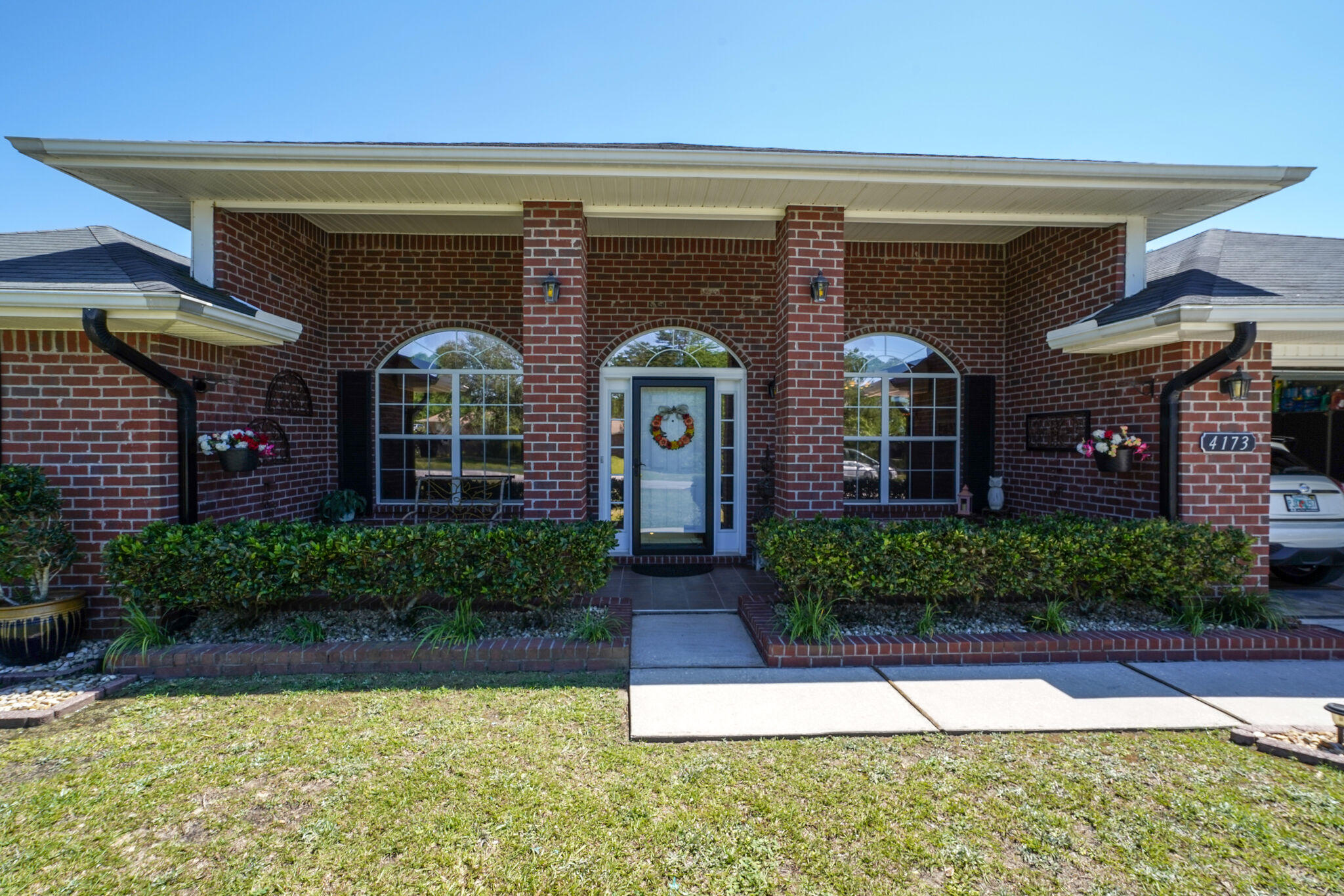 Outstanding, home located in the gorgeous community of Mount Olive Estates.  Custom built all brick 4 bedroom 2 bathroom home that has been loving maintained by one owner.  Split floor plan with large amazing bedrooms and bathrooms and the most wonderful back patio that you could ask for looking out onto the huge back yard complete with a large garden workshop.