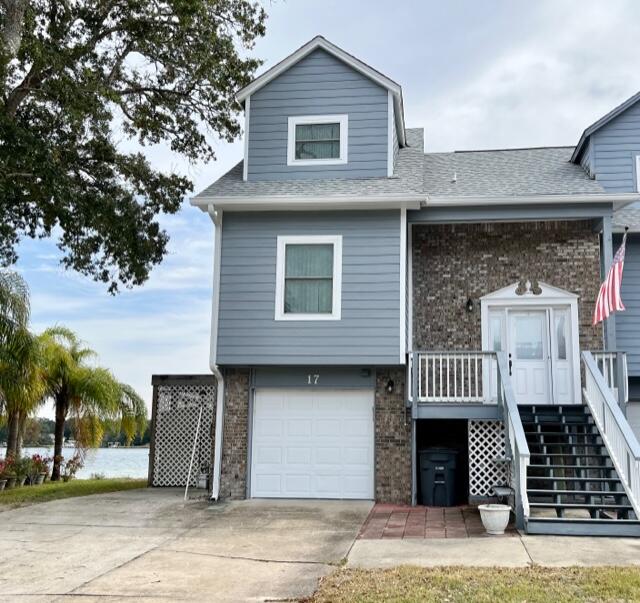 Waterfront Furnished Townhome available for rent! 
You must come see this property, it offers waterfront views from 2 different stories and you get to go enjoy the water on your own private beach and dock. There are 3 bedrooms and 2 and a half bathrooms. The property does come with furnishings to include a hot tub outside. Contact us to schedule a showing!