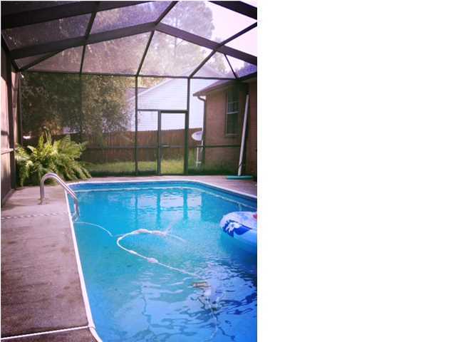 Make your appointment today to rent this all Brick home with no carpet all tiled flooring. This home has Refrigerator,Stove,Microwave and dishwasher. Screen enclosed pool. Located on the south of town I-10. Close to all Military bases.