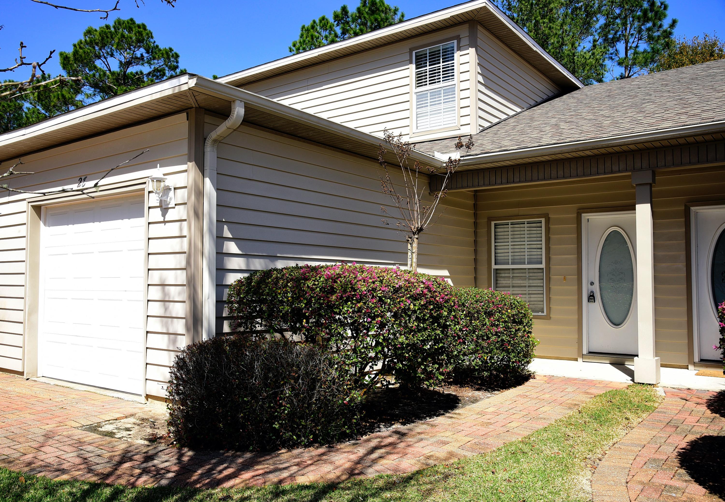 Great town home centrally located in the Niceville/Valparaiso area to commute to Eglin AFB & Duke Field. This 3/2 unit offers ceramic tile flooring in kitchen, foyer & baths. Stainless appliances (icemaker not warranted)& hard surface counter tops make this kitchen a dream & Indoor laundry hookups makes chore time a breeze. Downstairs master suite is spacious & bright. 2 upstairs bedrooms offers great closet space for storage. Covered porches in front & rear. 1 Car garage with paver stone driveway. Owner will consider pets with a non-refundable pet fee. Any pet must be spayed/neutered, housebroken and current on all shots. Any person 18 years old or older must complete separate applications. Tenants required to carry Renter's Liability insurance
