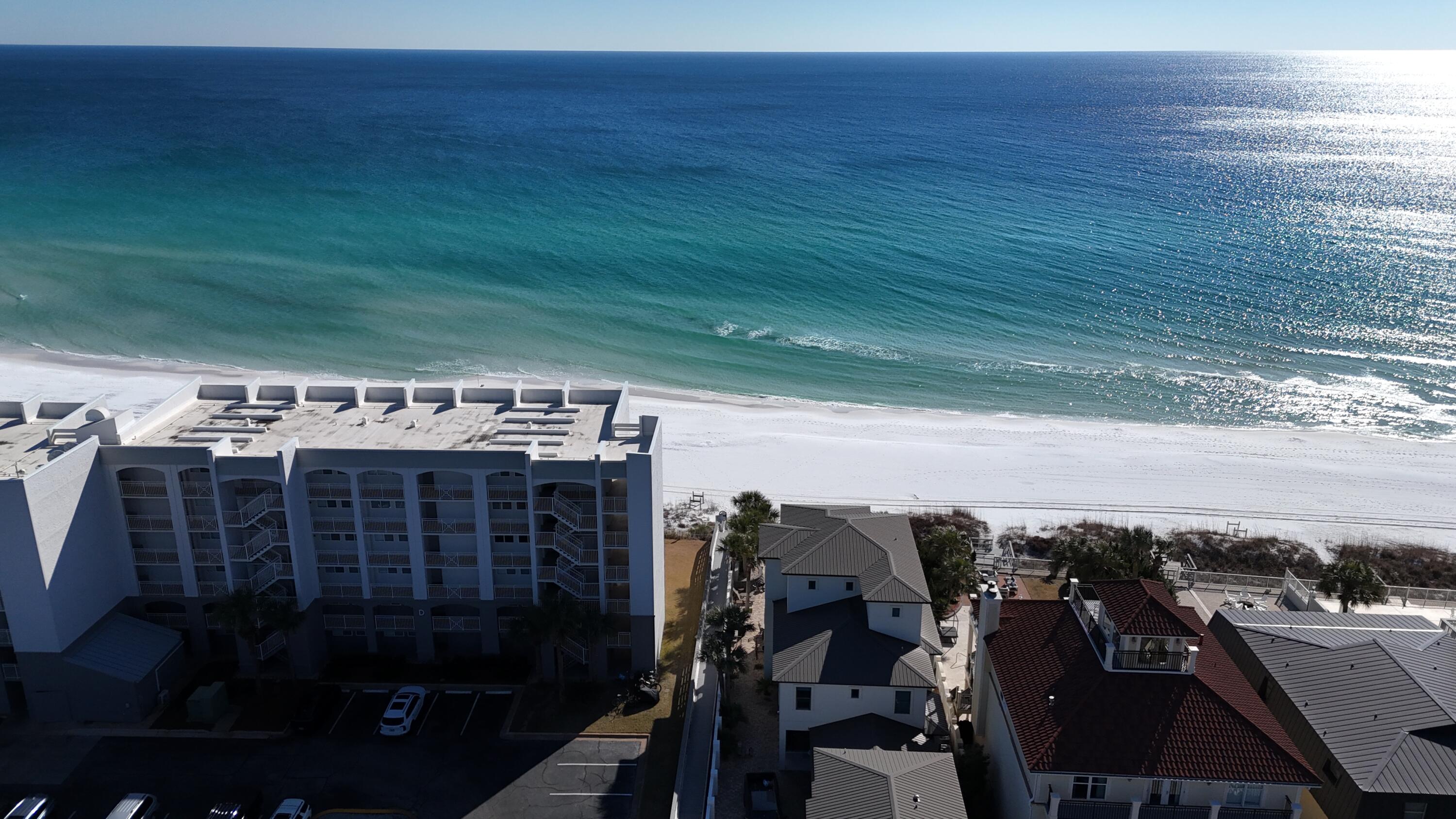 There comes a point when a vacation destination becomes more than a place you visit.
It becomes the place you can't wait to return to.
Imagine arriving in Miramar Beach on a warm Florida afternoon. The beach is just across the street. Palm trees sway in the Gulf breeze. The sound of the waves seems to slow everything down, and suddenly the stress of everyday life feels miles away.
Welcome to your place on the Emerald Coast.
From the moment you step inside, you'll feel the relaxed coastal atmosphere that makes this property so special. Natural light fills the space, creating an open and inviting environment designed for gathering, relaxing, and making memories with the people who matter most.
The kitchen naturally becomes the center of each day. Mornings begin with coffee before a walk on the beach. Afternoons are spent preparing meals after hours in the sun. Evenings become opportunities to reconnect with family and friends while sharing stories from another perfect day along the Gulf.
The living area was designed for exactly that kind of lifestyle. Whether you're entertaining guests, enjoying a quiet night in, or simply unwinding after a day at the beach, the open layout creates a comfortable flow throughout the home.
Then there is the balcony.
The moment you step outside, you'll understand why buyers fall in love with Miramar Beach. Gulf views stretch into the distance while warm coastal breezes remind you that you're exactly where you want to be.  AIt's the perfect place to start your morning, end your evening, and enjoy every moment in between.
The primary suite offers a peaceful retreat after a day spent exploring the coast, while additional accommodations provide comfortable space for family and guests. Thoughtfully maintained and ready to enjoy, the property also features a brand-new HVAC system, providing peace of mind and comfort for years to come.
Beyond the residence itself, Alerio offers the resort-style amenities that make every visit feel like a getaway. The gated community features a beautiful pool, gathering spaces, playground, and convenient beach access just steps away from one of the most sought-after stretches of shoreline on the Emerald Coast.
When you're ready to venture out, some of the area's most popular attractions are just minutes away. Spend an evening at Baytowne Wharf, enjoy waterfront dining, explore local entertainment, or shop at Silver Sands Premium Outlets. Everything that makes Miramar Beach one of Florida's most desirable destinations is right at your fingertips.
For some, this will be the perfect second home. For others, it will become a beach retreat where family traditions are built year after year. And for many, it represents an opportunity to own a piece of the lifestyle that draws people to the Emerald Coast from all over the country.
Because you're not simply purchasing a property near the beach.
You're investing in a place where life slows down, memories are made, and every visit feels like exactly where you're meant to be.
