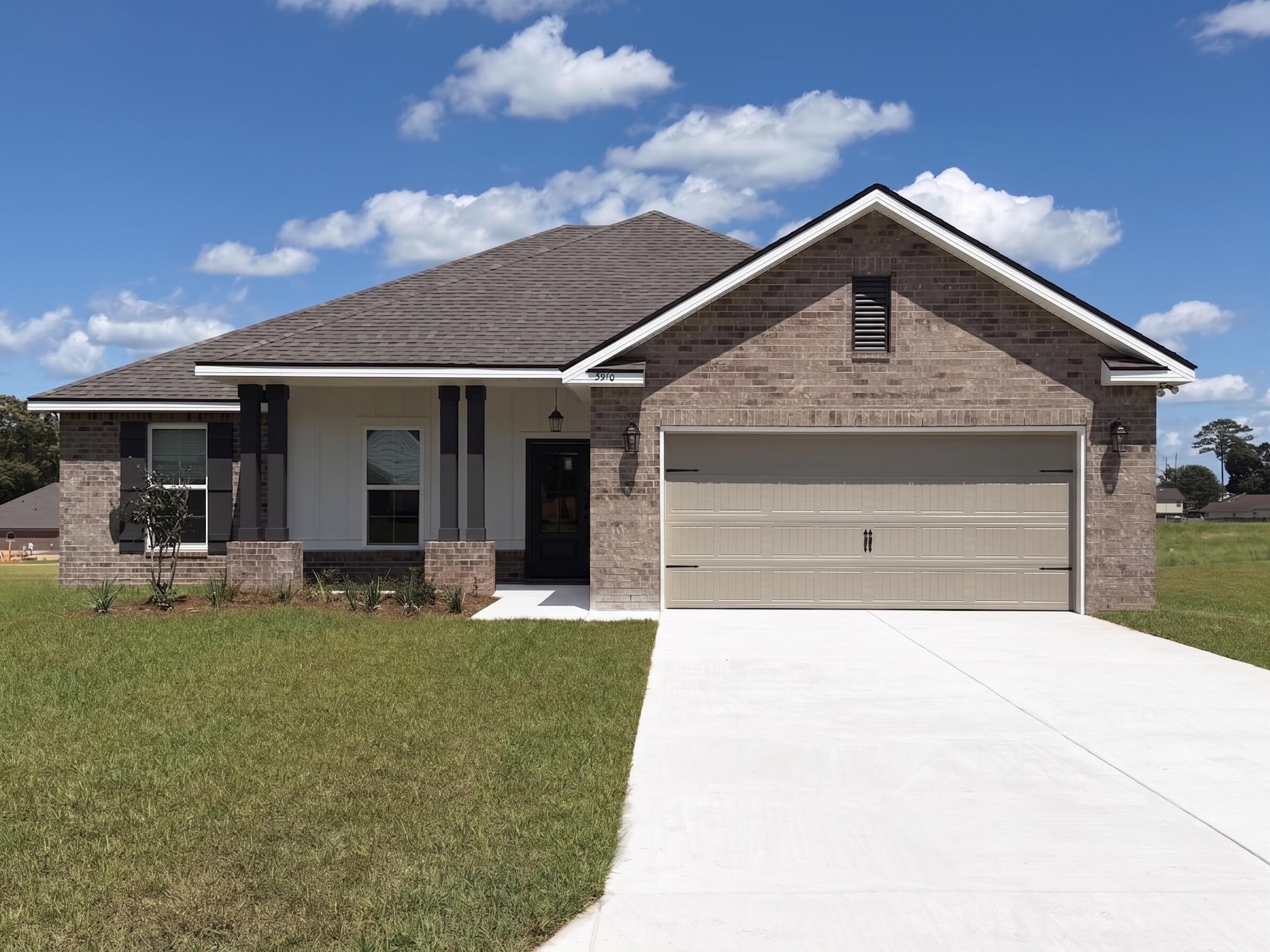 Awesome builder rate plus FREE refrigerator! Restrictions apply. 

The RODESSA IV G in Houston Place community offers a 4BR/2BA, open design. Upgrades added (list attached). Features: double vanity, garden tub, separate shower, and walk-in closet in master bath, double vanity in 2nd bath, kitchen island, walk-in pantry, walk-in closet in beds 2&3, covered porches, undermount sinks, LED lighting, crown molding, framed mirrors in all baths, landscaping, architectural 30-year shingles, flood lights, and more! Energy Efficient Features: water heater, electric kitchen appliance package, vinyl low E MI windows, and more! Energy Star Partner.