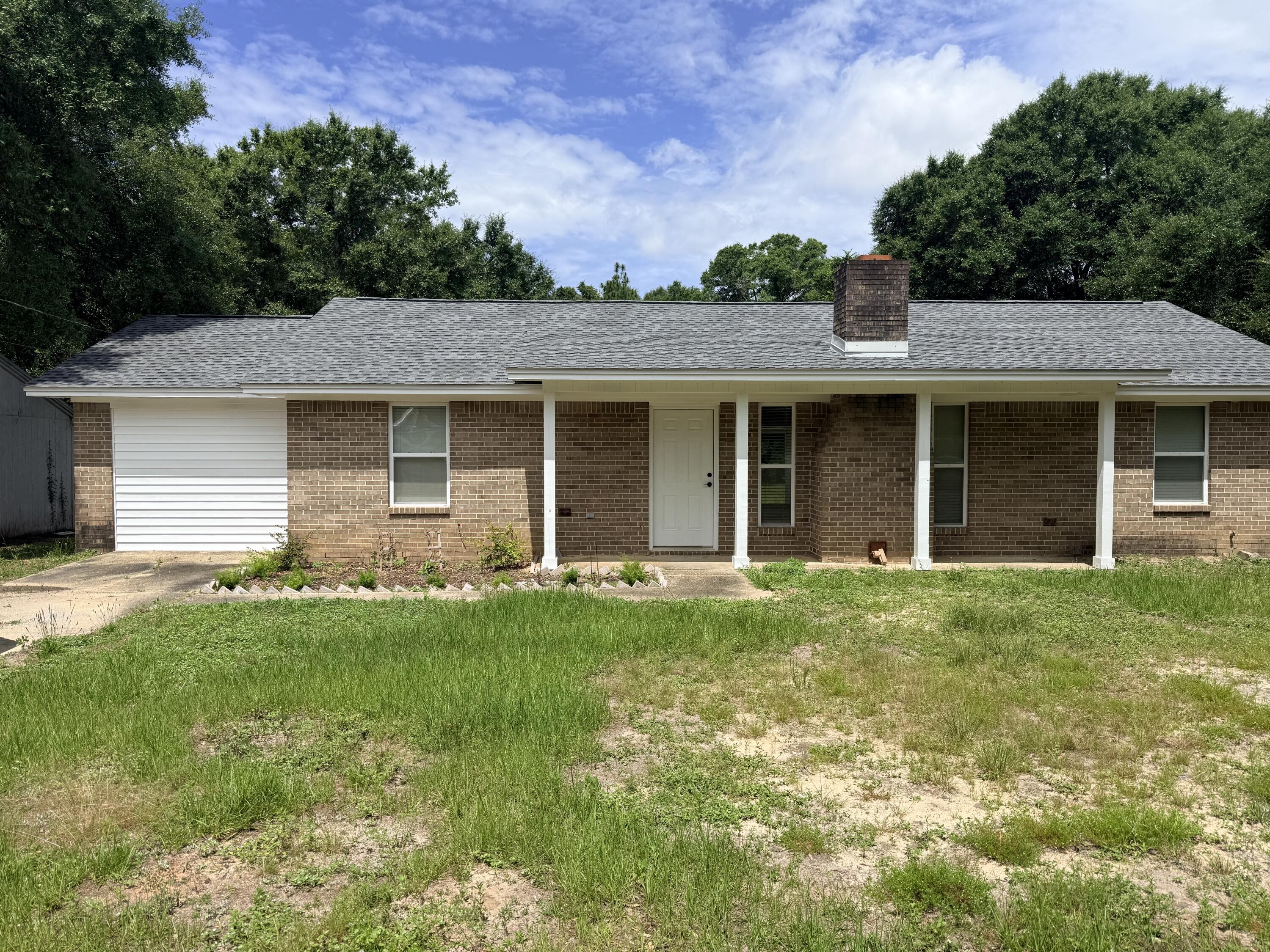 3br 2ba Home on LARGE 1 acre lot. New roof ('23) New Hot Water and Newer HVAC.  Country living at its best while still close to town.  Large yard with a covered porch to look out over. Split floor plan with a large combined living/dining area.  **No value given to storage shed on property and buyers are advised not to enter.   **BUYER TO VERIFY ALL DETAILS**