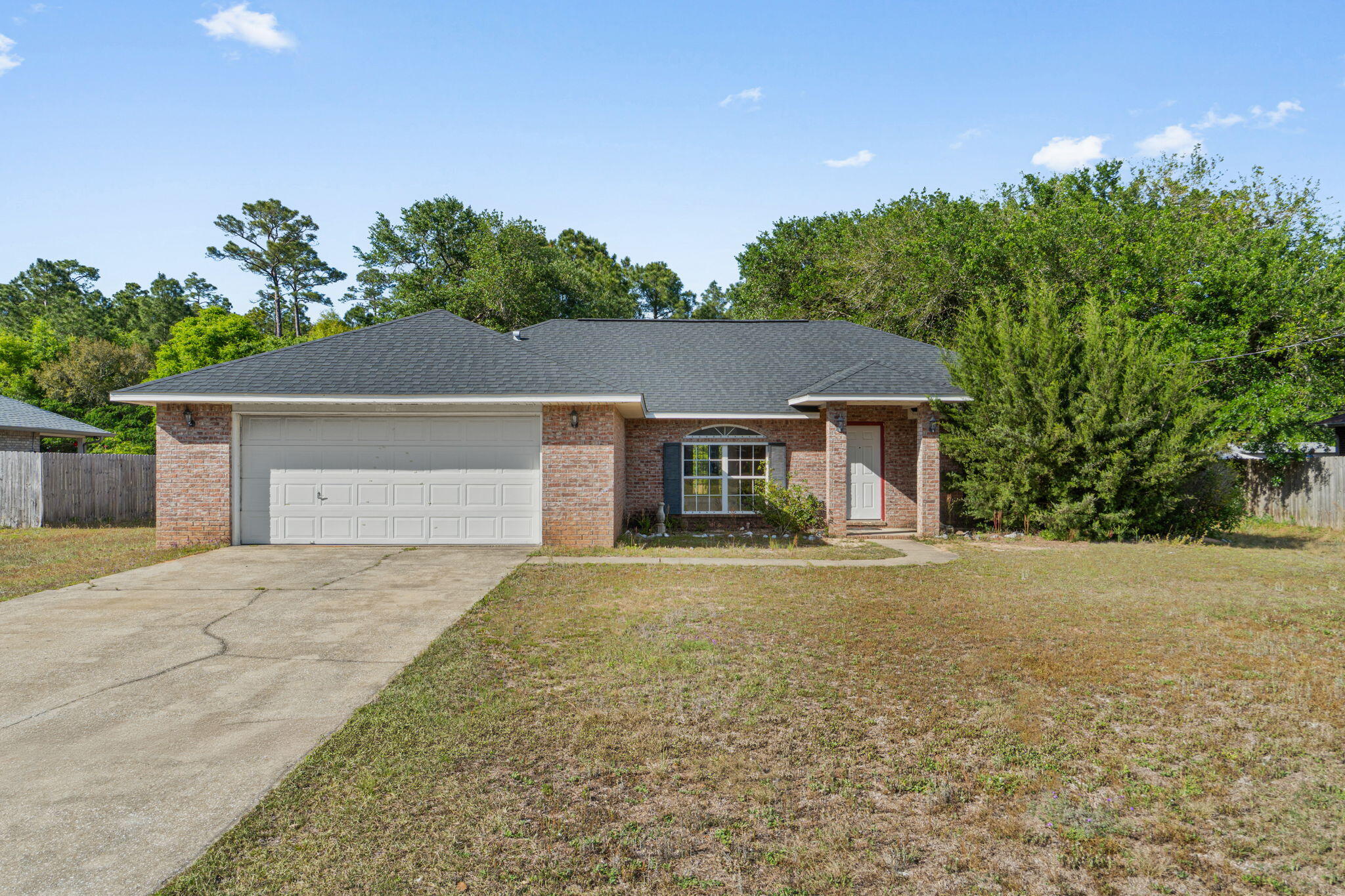This 3-bedroom, 2-bath home offers 1,906 square feet of living space and sits on a generous 0.46-acre lot. The property is being sold as-is and will require some repairs and updates, making it a great opportunity for a buyer looking to personalize a home or invest in future improvements. Re-Roof in 2021.
The layout provides a solid footprint with flexible living areas, and the large lot offers ample outdoor space for a variety of uses. With vision and TLC, this property has the potential to become a comfortable residence or a valuable long-term investment.
Buyers are encouraged to conduct all inspections to fully understand the condition of the home.
