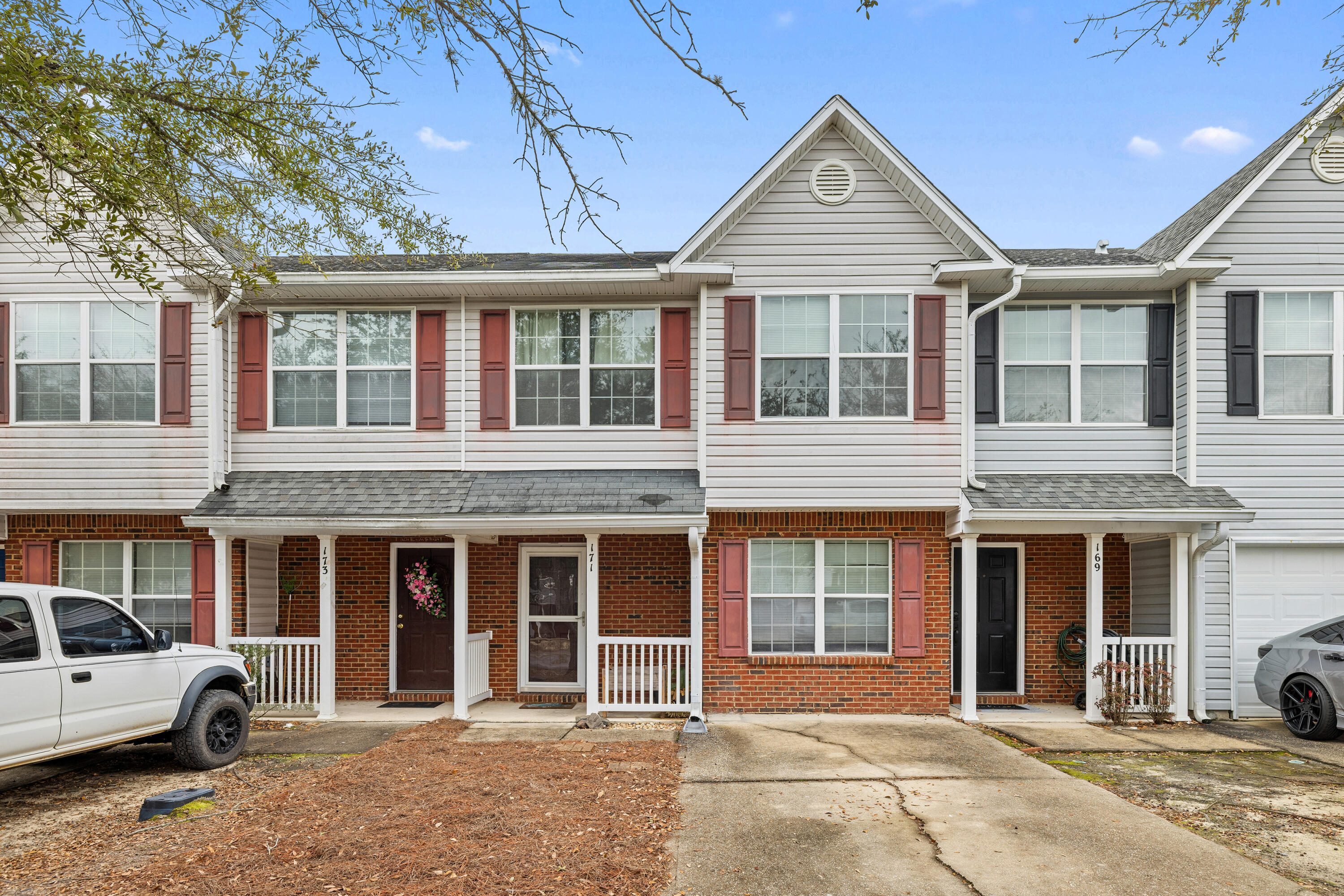 Welcome home to this well-maintained 3 bedroom, 2.5 bath townhouse offering 1,564 square feet of comfortable living space in a convenient Crestview location. Built in 2006, this two-story home features all bedrooms upstairs, creating a functional separation between living and private spaces. Downstairs, you'll enjoy updated flooring and an easy, open layout perfect for everyday living and entertaining. Major peace of mind comes with a brand-new A/C installed in 2025, keeping the home efficient and comfortable year-round. Outside you have the enjoyment of a fenced backyard area, ideal for relaxing, pets, or a bit of outdoor enjoyment. Located just one mile from Crestview's shopping and dining, this home offers the perfect balance of comfort, convenience, and low-maintenance living--