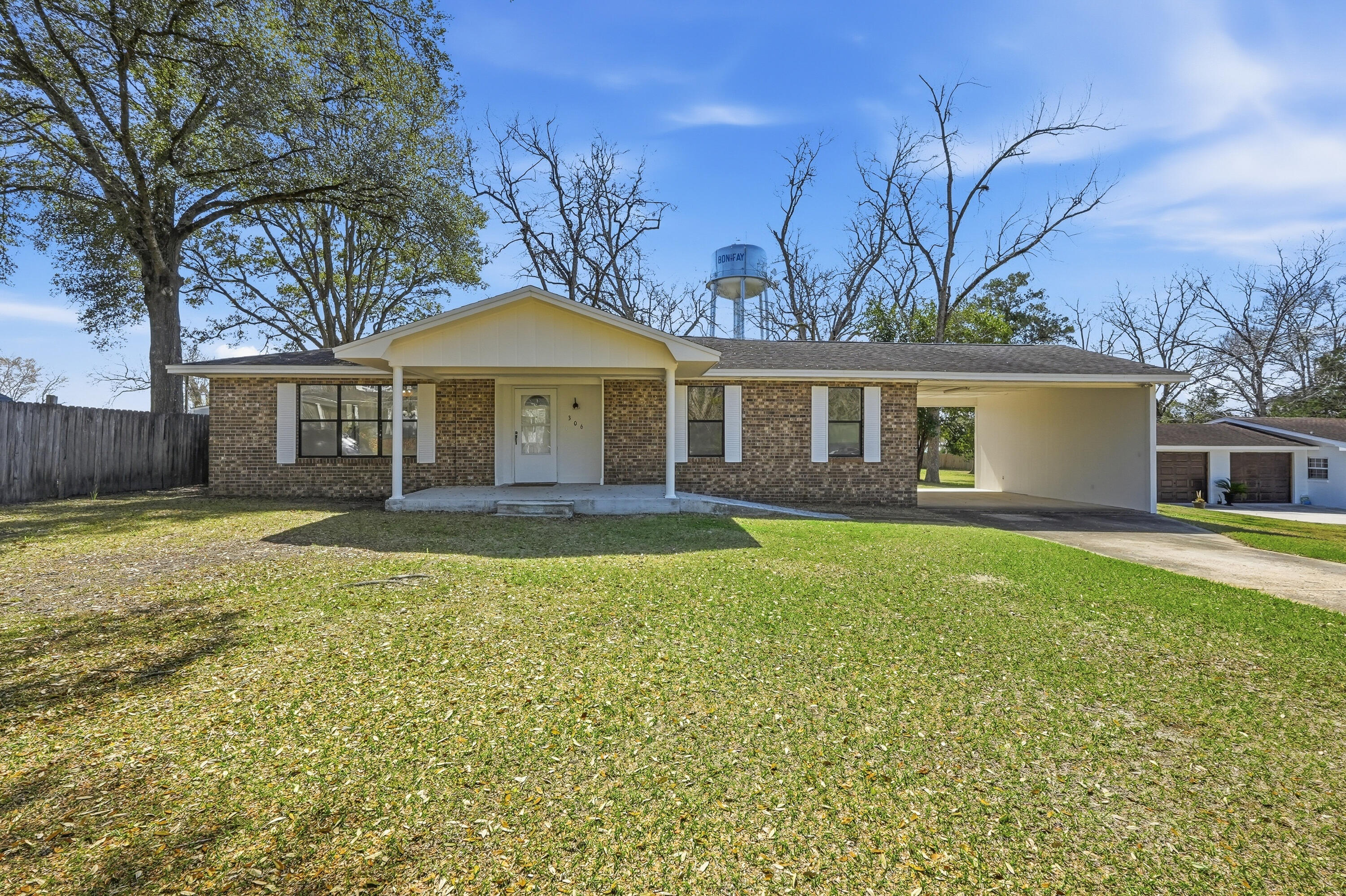 Welcome home to this beautifully renovated 3-bedroom, 2-bath brick ranch, perfectly located in the heart of Bonifay. Thoughtfully updated with fresh paint and modern touches, this home blends timeless character with today's comfort--an increasingly rare find in Holmes County.

Set on a slab foundation, the solid brick construction offers durability and low maintenance, while the classic ranch-style layout provides a functional and welcoming footprint. Homes with this much charm, space, and character are hard to find, especially ones that have already been refreshed and are move-in ready.

The interior features a warm, inviting atmosphere designed for both everyday living and gathering with family and friends. Each bedroom is well-sized, offering flexibility for guests, a home office, or growing households. The two bathrooms add convenience and comfort, making this home ideal for a variety of lifestyles.
Whether you're a first-time homebuyer, downsizing, or looking for a property that feels like home the moment you walk in, this residence offers the perfect place to create lasting memories. Its central Bonifay location provides easy access to local schools, shopping, dining, and community amenities.

If you're searching for a charming, renovated home with character, space, and a desirable in-town location, this one checks all the boxes. Schedule your private showing today and experience all this Holmes County home has to offer.