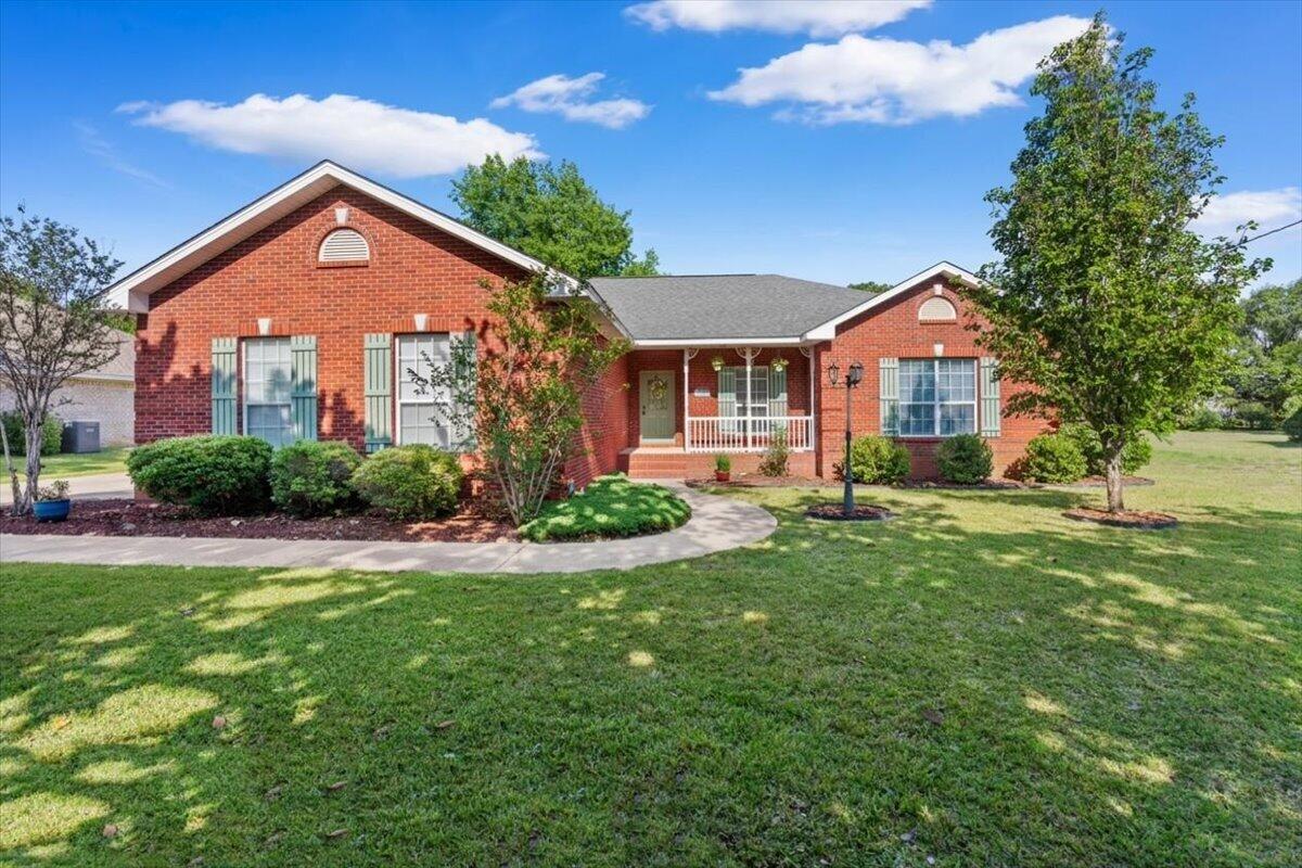 Welcome to 1830 Seahawk Lane - an impeccably maintained home tucked inside the sought-after Holley by the Sea community in Navarre. From the moment you arrive, the beautifully landscaped yard and inviting curb appeal set the tone for what's inside.
Step through the front door and you'll notice soaring ceilings, elegant crown molding, and refined finishes that add warmth and character throughout. The spacious layout features thoughtful details like tray ceilings in the primary suite, upgraded baseboards, chair rail accents, and plantation shutters in select areas.
The kitchen blends functionality with charm, offering features such as a Lazy Susan, wine rack, glass-front cabinetry, and convenient pull-out storage--perfect for everyday living or entertaining. Just off the kitchen, the family room centers around a cozy fireplace and opens seamlessly to the backyard through stunning French doors.
Outdoors is where this home truly shines. The expansive ~500 sq ft deck creates the perfect coastal retreat with space to relax or gather around the nearby firepit. Whether you're enjoying quiet mornings or hosting friends, this space invites you to slow down and enjoy the Florida lifestyle.
Living in Holley by the Sea means access to one of the area's most impressive recreation centers, offering pools, fitness facilities, Pickleball and tennis courts, and more--just minutes from your doorstep. You're also conveniently located near local military installations (NAS Pensacola, Whiting Field, Hurlburt Field, and Eglin AFB) making commuting simple, while the sugar-white sands and emerald waters of Navarre Beach are just a short drive away.
If you've been looking for a well-cared-for home with coastal character, thoughtful upgrades, and a location that connects you to both everyday conveniences and the best of the Emerald Coast, this one is worth a closer look.