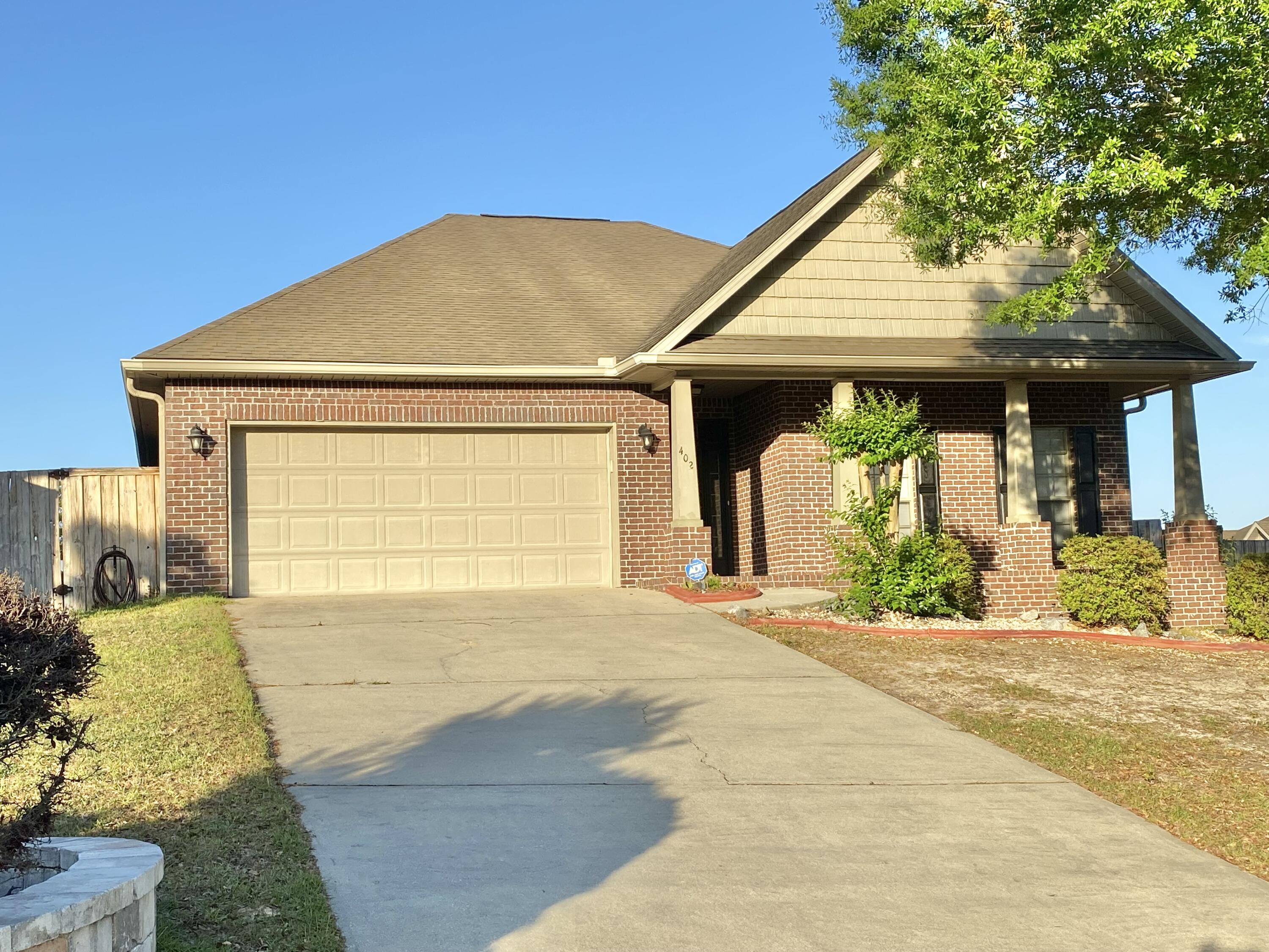 EAGER TO SELL SELLER! Custom comfort in Rolling Ridge!
Discover this 2009 custom brick home, perfectly situated on a spacious corner lot in the highly sought after rolling Ridge neighborhood. This three-bedroom, two bath home features an open floor plan with kitchen/dining combo. The thoughtful split bedroom, layout ensures maximum privacy with master bedroom, tucked away at the rear of the home, offering a private entrance to the serene, screened porch. Recent upgrades include NEWER AC unit and water heater, providing total piece of mind. Outside, the large, privacy, fenced yard offers a blank canvas with plenty of room to add your dream pool. Motivated seller don't miss this incredible opportunity! Buyer and buyer's agent to verify all dimensions and anything deemed important.
