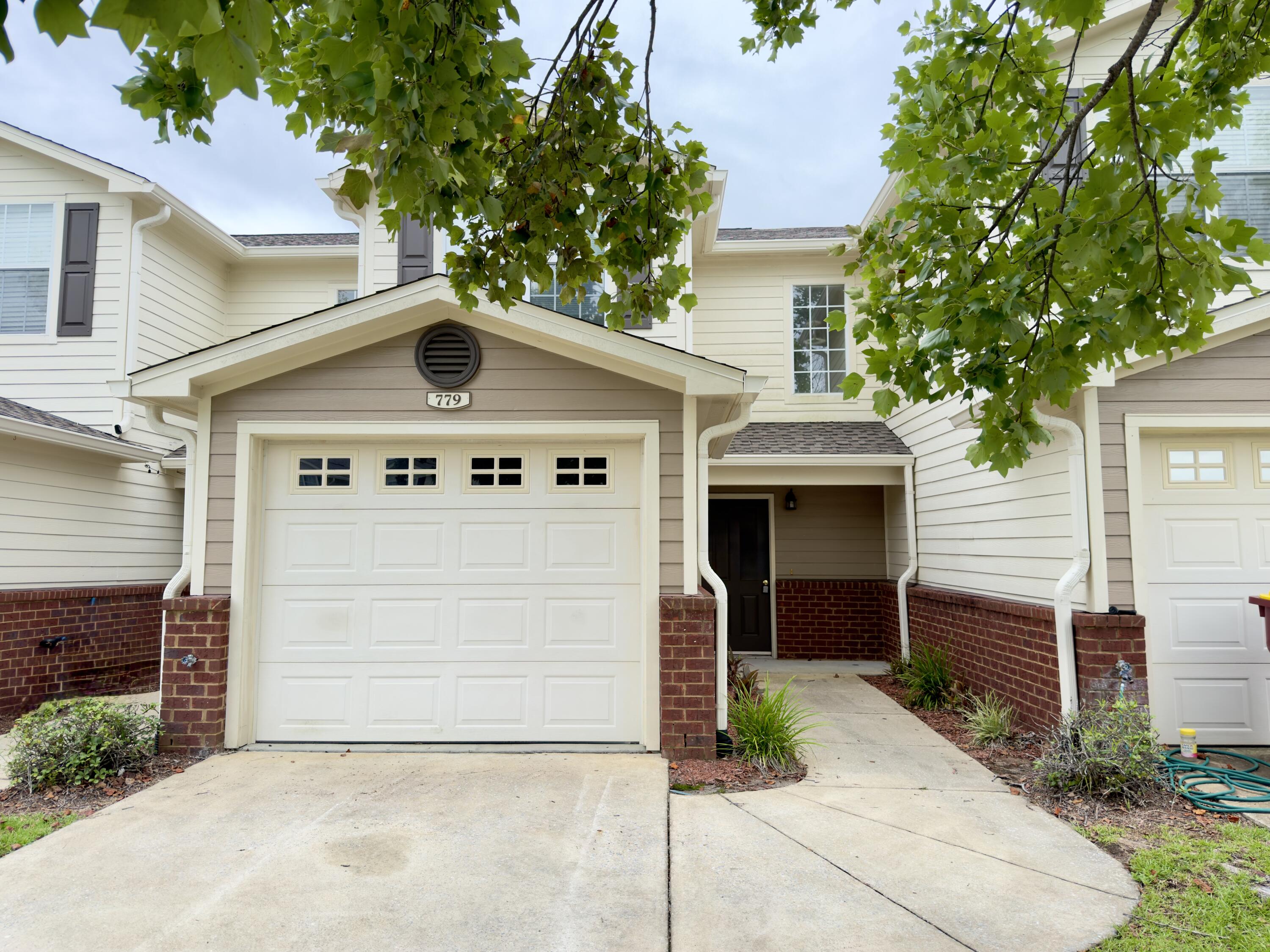 Another REO opportunity awaits! This super cute 2 bedroom 2 and 1/2 bath TH located in the very popular Eagles Landing subdivision is one to check out today! This home is virtually move in ready and comes with tiled floors in wet areas, carpet throughout the rest of the home. Master bedrooms (yes 2 of them) both with full baths and walk in closets. Laundry and 1/2 bath are located down stairs. These homes home with attached 1 car garages, community pool area, mailbox banks, and easy access to interstate and due to location, will get you to bases and south county faster than any property located past John King Rd. A definite must see for both owner occupants and investors alike. This property may qualify for Vendee financing and can be verified on the VRM properties website. Call today!