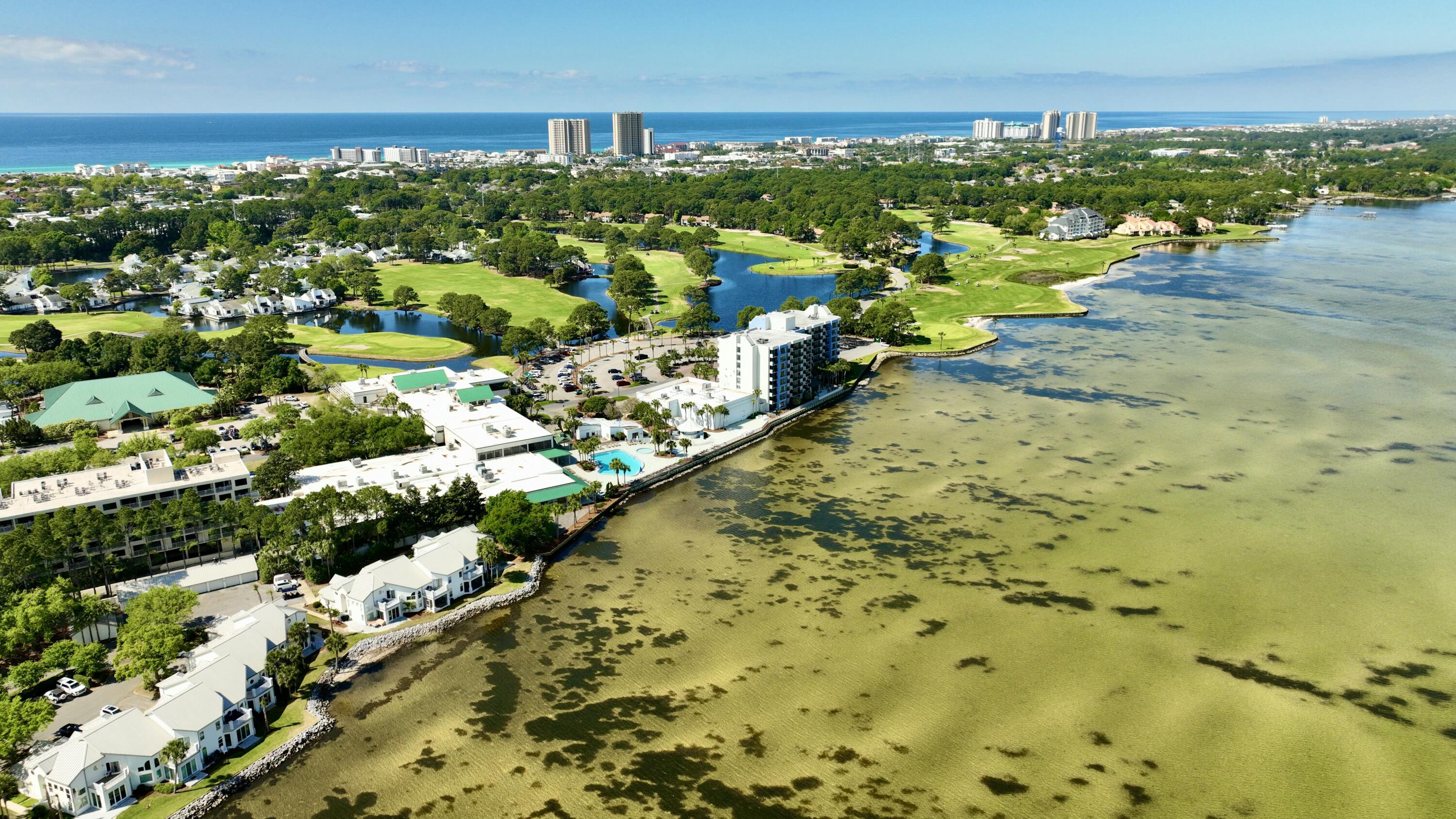 WATERRONT VIEW - EASY BAY VIEW ACCESS RIGHT OUTSIDE YOUR DOOR - FIRST FLOOR UNIT NO ELEVATOR NEEDED - Welcome to your slice of paradise in the heart of Sandestin Golf and Beach Resort, a premier gated community on the Emerald Coast. This beautifully maintained bayfront condo offers peaceful views of Choctawhatchee Bay and the perfect combination of comfort, style, and convenience.

Inside, you'll find a bright, open layout with coastal-inspired finishes and plenty of natural light. Step outside to your private patio—an ideal spot for morning coffee, evening sunsets, or simply soaking in the tranquil waterfront surroundings.