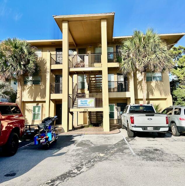 AVAILABLE: 8/31 - 6 months & 1 day lease term, 8/31-2/28, inquire about possible flexibility if needed slightly before/after these dates. UTILITIES INCLUDED IN THE RENT! SEC DEP = $1,800, can be broken up in 2 mo. installments if qualified. FURNISHED 2 bedroom/1.5 bath. Tile flooring throughout except LVP in the bedrooms. Open living/dining/kitchen concept makes for a perfect place to entertain! Stainless steel appliances, granite countertops, breakfast bar, ceiling fans, textured ceilings, faux wood blinds & neutral colors. Stackable W/D off kitchen. Balcony out back overlooks the community poo! Only 6 units in the complex! Perfect OKALOOSA ISLAND location - 1 block to the beach/restaurants/etc. No smoking/pets allowed. Welcome to Paradise! You will be proud to call this your Home, Sweet, (Beach) Home! Note: $200/mo. cap on electricity & water/sewer. WIFI incld. but cable TV is extra.