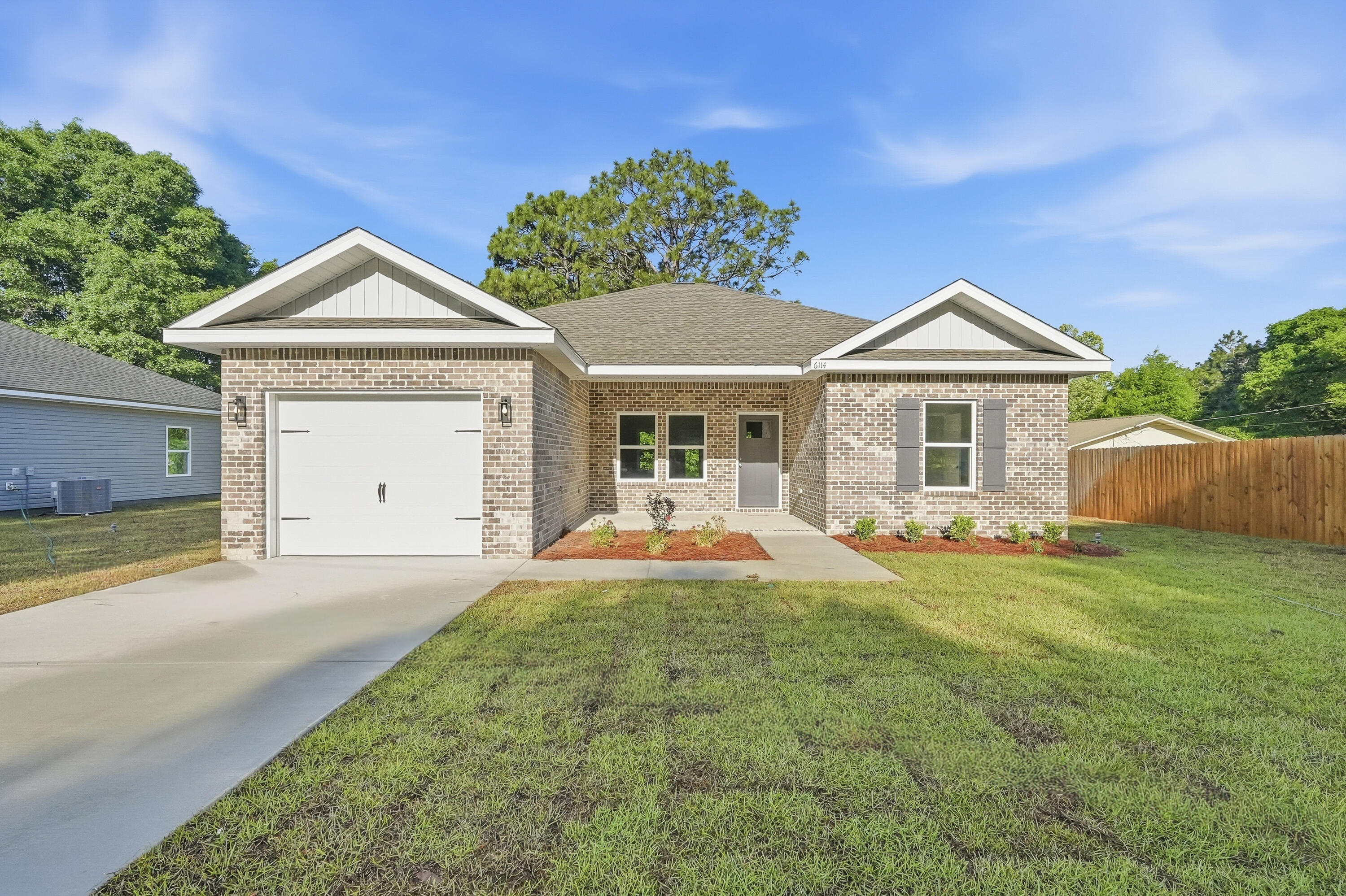 AFFORDABLE PRICE POINT for this brand new 'MAGNOLIA' floor plan - READY NOW!!  1/4- acre lot is fully landscaped, cozy front porch and patio in rear for relaxing.  Split BR plan.  Home features vinyl plank flooring in common areas, carpet in bedrooms, recessed lighting, ceiling fans in all bedrooms & family room, owner's suite has walk-in closet, bath has double vanities + linen storage.  Kitchen has dining area plus breakfast bar; laundry room located off kitchen.  Finished one-car-garage.  Seller will contribute up to $15,000 towards buyers closing costs and/or prepaids and/or rate buydown - restrictions apply, call for details.