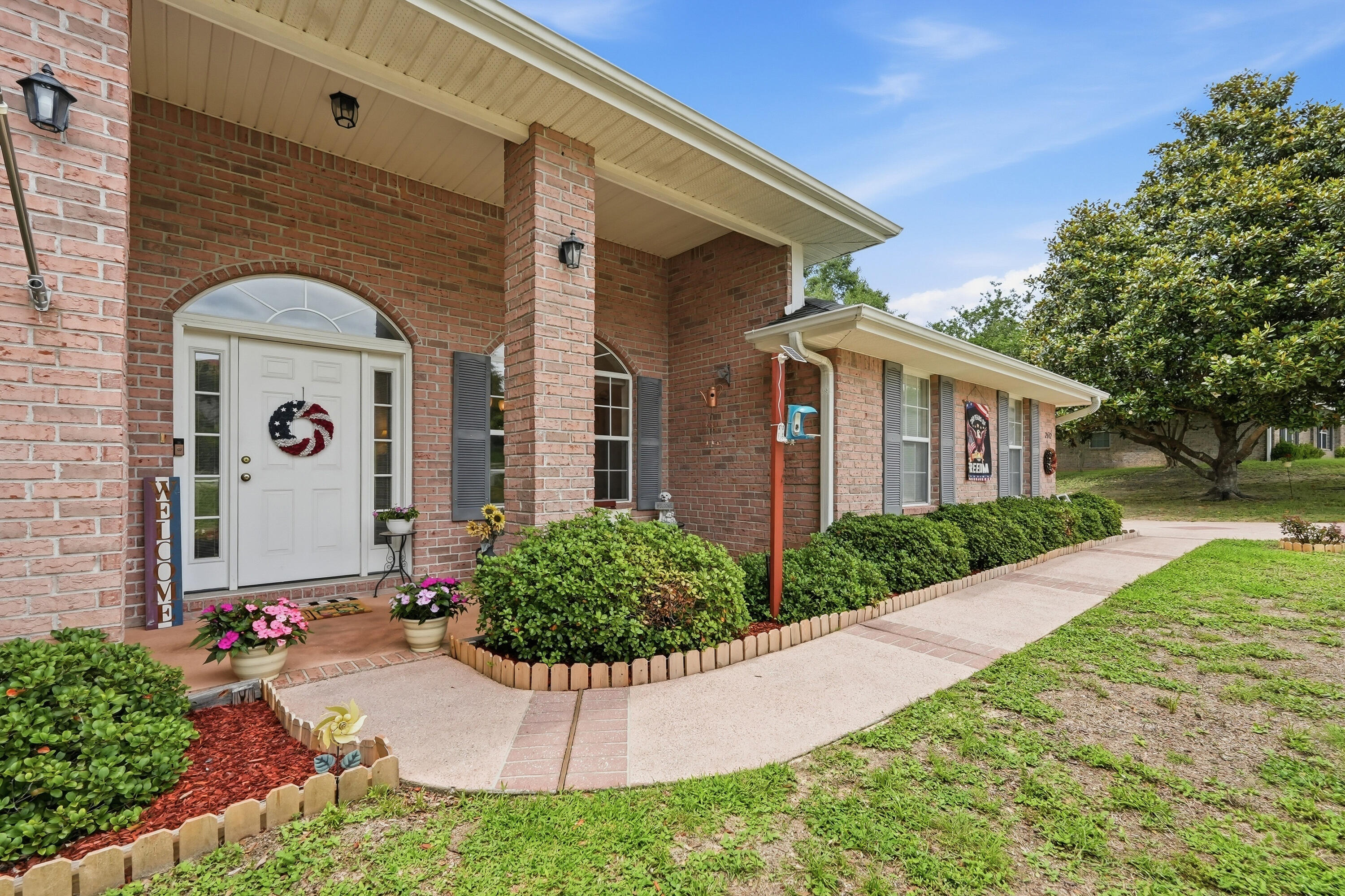 Welcome home to this immaculate 4-bedroom, 2-bathroom retreat nestled in a highly desirable subdivision featuring a community pool, park, and picnic area. From the moment you step inside, you'll appreciate the exceptional attention to detail, pristine condition, and thoughtfully designed living spaces. Every room reflects pride of ownership, creating a warm and inviting atmosphere throughout. The spacious floor plan offers comfortable living and effortless entertaining, while the beautifully maintained interior showcases quality finishes and meticulous care. Step outside and discover your own private sanctuary, where stunning wooded views provide a peaceful backdrop. Relax to the soothing sounds of the babbling brook beyond the backyard and enjoy the natural beauty that surrounds this exceptional property.
Combining elegance, comfort, and an unbeatable setting, this move-in-ready home offers the perfect blend of luxury and tranquility in one of the area's most sought-after neighborhoods. Make your appointment today & don't forget to check out the video!