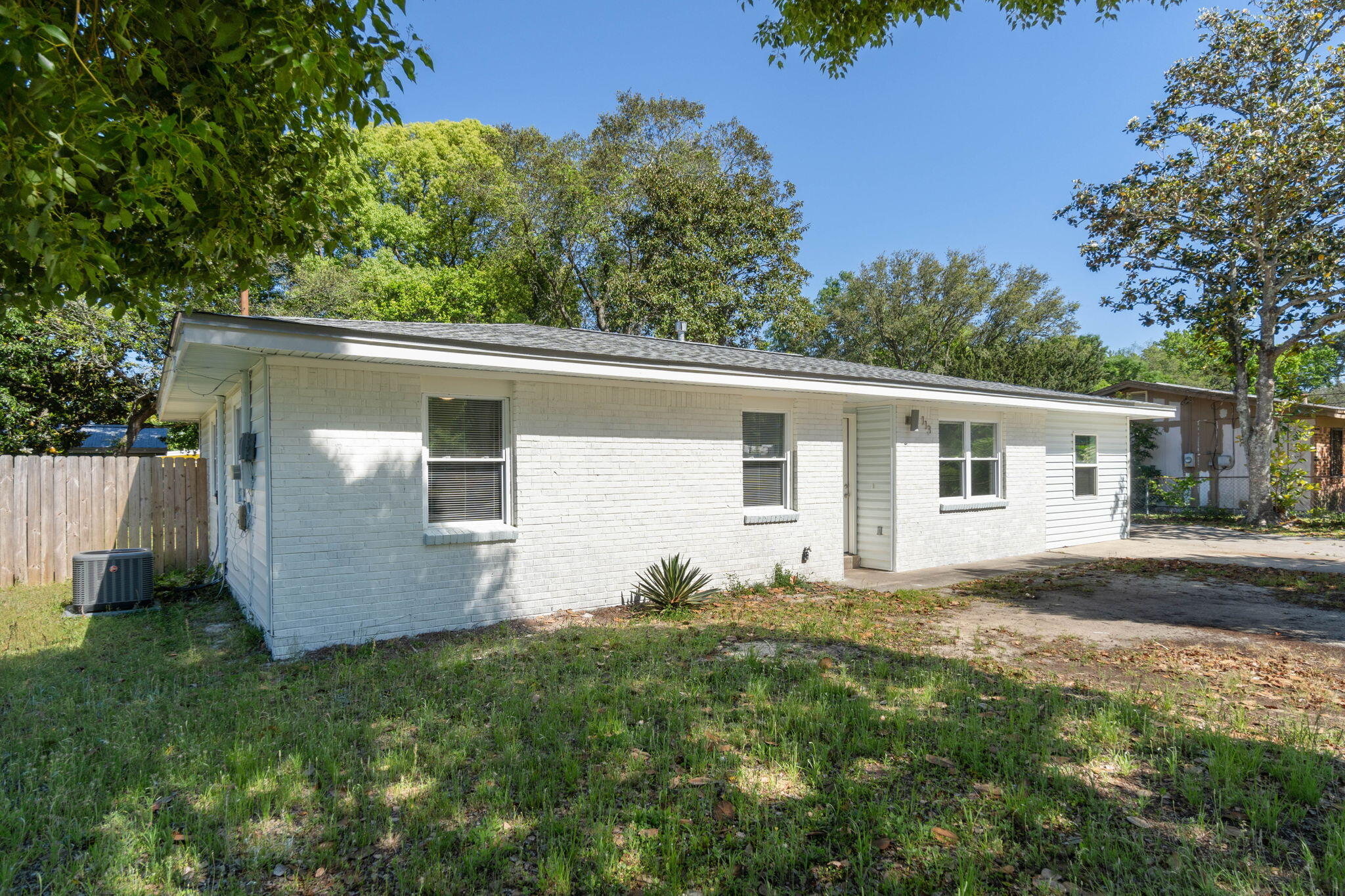 Welcome to your beautiful, turn-key haven! This fully updated 4-bed, 2-bath home features a bright, open floor plan with gorgeous, easy-care vinyl flooring throughout. The updated kitchen is a chef's dream, boasting gleaming quartz countertops, stainless steel appliances, and a spacious center island. Both bathrooms have been completely modernized with  walk-in showers. Step outside to a huge, fully fenced backyard--perfect for entertaining, kids, or pets!
Enjoy total peace of mind with a New Roof (April 2024), Water Heater (2023), and HVAC (2022). Centrally located close to shopping, with an incredibly easy commute to both Eglin AFB and Hurlburt Field. This immaculate home is ready for its next chapter--schedule your showing today!