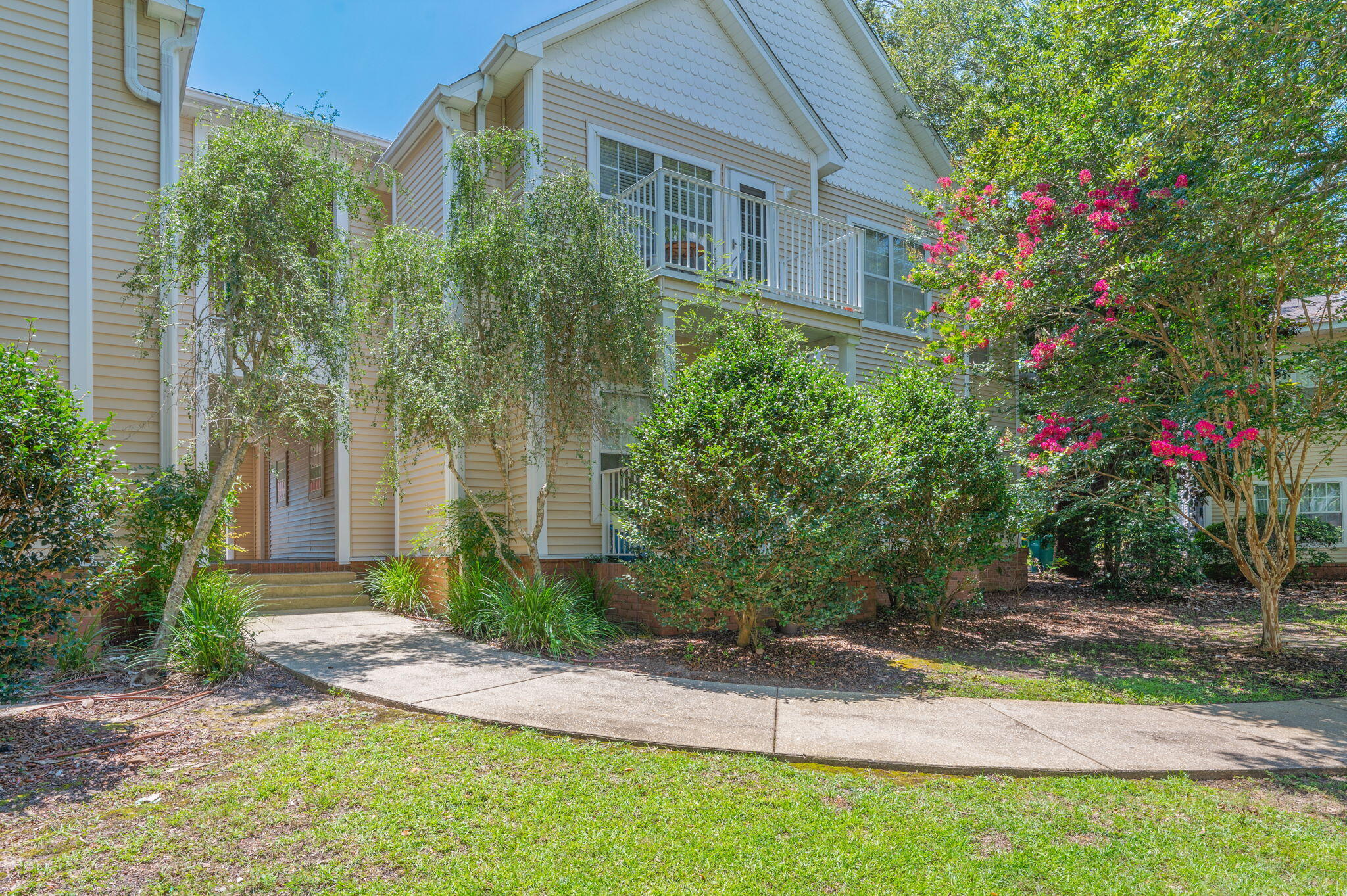 Photo's coming soon! This charming first-floor 2-bedroom, 2-bath condo overlooks the community pool, beautifully maintained landscaping, mature oak trees, and a picturesque gazebo. The open-concept floor plan is filled with natural light and features durable LVP flooring throughout.

The spacious primary suite easily accommodates a king-size bed and includes a walk-in closet plus a private en-suite bath with cultured marble countertops and a tub/shower combo. The generously sized second bedroom is conveniently located near the hall bath featuring a walk-in shower.

Relax on the covered patio while enjoying peaceful views of the sparkling community pool. Additional updates include HVAC replaced in 2015 and water heater replaced in 2018.

The Oaks offers a prime Niceville location close to military bases, top-rated schools, shopping, dining, entertainment, and the stunning white-sand beaches of Destin.