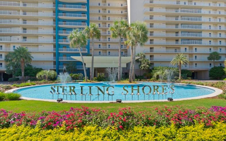 Affordable 2 bedroom/2 bath unit in Sterling Shores, a popular Destin resort offering luxurious coastal living. This third floor unit has private lanai and allows owners and guests access to not only the world famous sugar sands of the emerald coast but to upscale amenities including its own expansive beach with beach club  a lagoon-style pool,  fitness center, and tennis courts. Whether you're looking for a second home, vacation rental or a permanent residence, Sterling Shores delivers unparalleled comfort and convenience in a coveted beachfront location in Destin minutes from shopping, restaurants, off shore fishing and gulf excursions.
