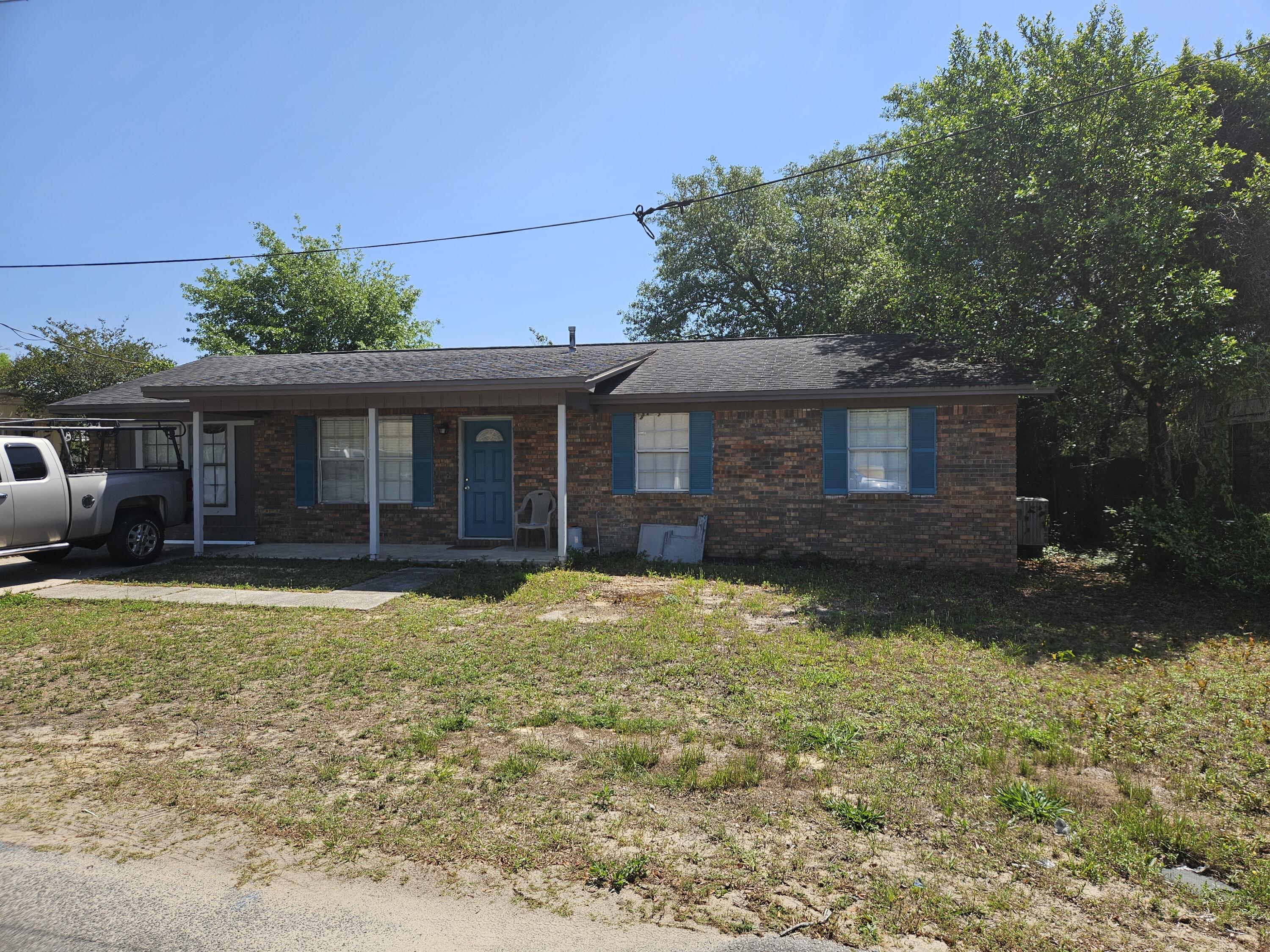 Here's a more casual version:

Solid Brick Home in Mary Esther -- Just East of Hurlburt!
If you're looking for a place that checks all the boxes without the headaches, this one's worth a look. This 3-bedroom, 2-bath brick home in Mary Esther is the real deal -- sturdy construction, a brand-new roof, and a location that can't be beat for anyone connected to Hurlburt Field.
Brick homes don't come around every day down here, and for good reason -- they hold up, they look sharp, and they keep things cooler in the summer heat. Add a new roof to the mix and you're walking into this place without a worry in the world.
Inside you've got three comfortable bedrooms and two full baths -- plenty of room whether you've got a growing family, need a home office, or just want a guest room that doesn't... double as a storage closet. The layout just makes sense.
And the location? Hard to beat. You're minutes from the gate, close to the beach, and everything you need -- groceries, restaurants, schools -- is right there. Mary Esther is one of those spots that people find and never want to leave.
The highlights:

3 bed / 2 bath
Brick construction
Brand-new roof
Easy commute to Hurlburt Field
Close to beaches, shopping & dining
Great for VA financing