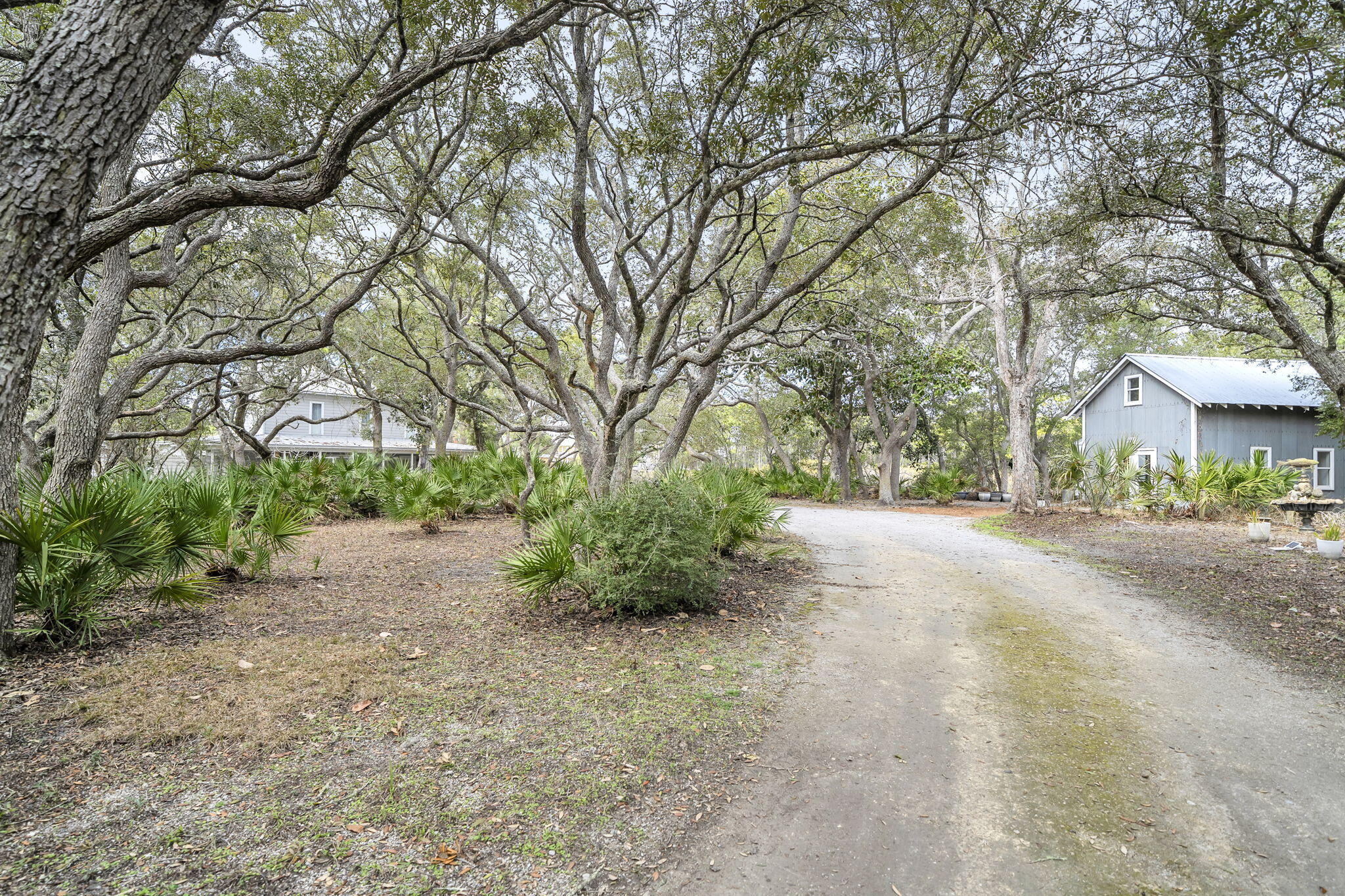 A rare six-acre private family compound in Blue Mountain Beach tucked away from the noise of the world, yet uniquely positioned only three blocks from the Gulf of Mexico and beach access, this extraordinary sanctuary is a living, breathing landscape. The compound boasts apprx 2.5 upland acres zoned NP Infill which allows up to eight structures per acre. The classic coastal cottage rests at the water's edge with a lake view from every room.  At its heart lies a three-acre spring-fed lake, its water so clear and still on quiet mornings that the ancient live oaks surrounding it see their own reflection. And those oaks draped in Spanish moss with cathedral arms are magnificent. Sitting beneath them is a charming 2200 sf coastal cottage that has been showcased in various magazines with