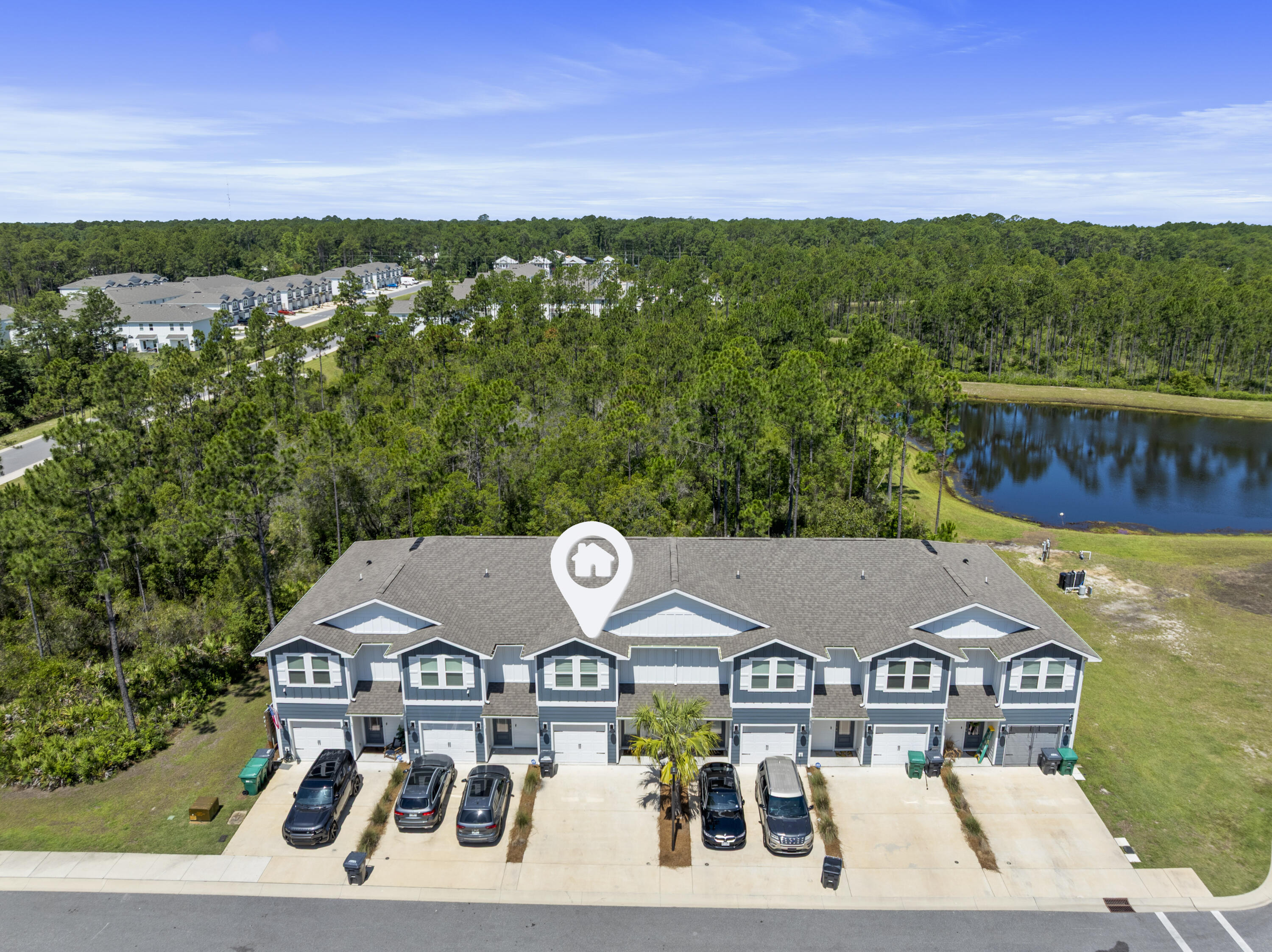Welcome to Honeycomb Hideaway, a beautifully decorated and meticulously maintained vacation rental tucked away on a quiet cul-de-sac in the desirable Hawk's Landing community of Santa Rosa Beach. Built in 2024 and offered fully furnished with just one exclusion, this turnkey 3-bedroom, 2.5-bath townhome offers an exceptional opportunity for investors, second-home buyers, or those seeking an easy coastal lifestyle.

Spanning 1,459 square feet, this thoughtfully designed two-story home has had just one owner, who has meticulously maintained the property while successfully self-managing it as a vacation rental. Located on private Leviathan Court at the back of the community, the home enjoys rare privacy with a peaceful setting that backs to green space.

As you enter, you'll appreciate the durable EVP flooring that flows from the foyer into the expansive open-concept living, dining, and kitchen areas. Designed for entertaining and everyday living, the spacious layout offers abundant natural light and a seamless flow throughout the main level.

The kitchen serves as the heart of the home, featuring quartz countertops, a large center island, and premium stainless steel appliances including a smooth-top range, microwave, and dishwasher. Whether preparing dinner for family or hosting guests after a day at the beach, this inviting space is both functional and stylish. Upstairs, you'll find three generously sized bedrooms, including a spacious primary suite and two additional bedrooms designed to comfortably accommodate family and guests. The home's charming Honeycomb Hideaway theme creates a memorable guest experience while maintaining a sophisticated coastal aesthetic that appeals to a wide variety of buyers.

A single-car garage provides convenience and additional storage, while the private back patio offers the perfect place to enjoy morning coffee or unwind in the evening while overlooking the green space behind the home.

Hawk's Landing allows both short-term and long-term rentals, making this an attractive investment opportunity or flexible second home. Ideally situated near the shores of the Choctawhatchee Bay, you'll enjoy easy access to beloved local favorites including The Bay, Farm & Fire, and North Beach Social. The white sand beaches of 30A, upscale shopping and dining at Grand Boulevard, and all that the Emerald Coast has to offer are just a short drive away.

Whether you're searching for a proven income-producing property, a lock-and-leave vacation home, or a primary residence in one of Santa Rosa Beach's most convenient locations, Honeycomb Hideaway is ready to welcome you home.

*Rental history available upon request. Gross Earnings from June 2024 to June 2026 are $49,101.90
