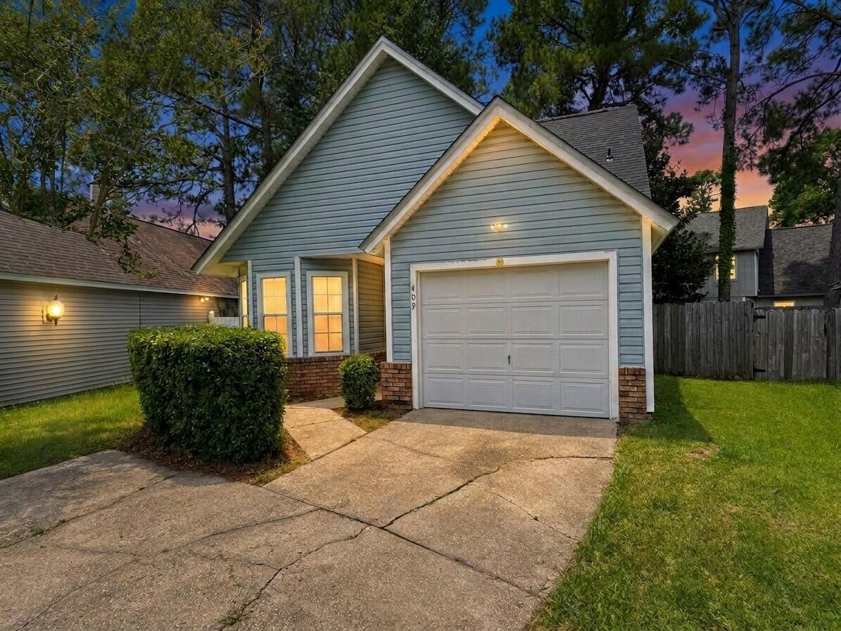 Beautiful Two-Story Home on a Peaceful Cul-de-Sac!  This charming residence offers comfort, style, and convenience in a prime Fort Walton Beach location. MAJOR UPDATES INCLUDE: new roof (2026), new luxury vinyl plank flooring and carpet (June 2026), and new stainless-steel stove, dishwasher, and refrigerator (June 2026). The HVAC system was installed in July 2023, and the water heater replaced in 2018.

The thoughtfully designed floor plan features an open-concept living, dining, and kitchen area--perfect for everyday living and entertaining. The living room boasts a cozy wood-burning fireplace, while the first-floor primary suite includes an en-suite bath and a dedicated shoe closet. The kitchen offers a bright breakfast nook for casual dining.

Upstairs, you'll find additional bedrooms, a full hall bath, and a spacious loft ideal for a home office, playroom, exercise area, or flexible living space. The shaded backyard includes an inviting open patio, perfect for relaxing or hosting gatherings outdoors.

Conveniently located near medical facilities, the Fort Walton Beach Golf Club, and centrally positioned between Eglin Air Force Base and Hurlburt Field's back gate, this home combines modern updates with an excellent location.