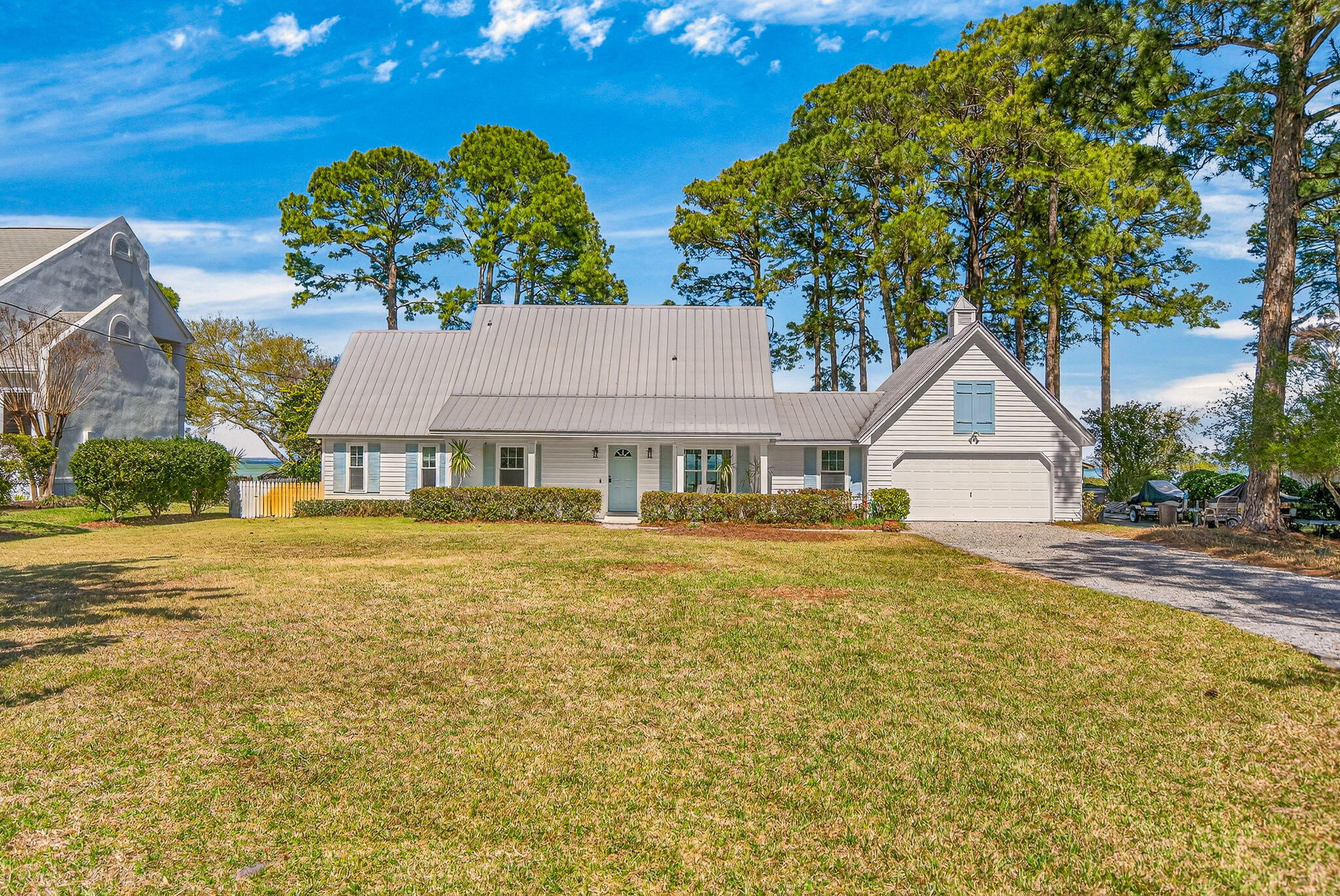 **Seller accepting back up offers.**

Welcome to Gulf Waterfront Living at Its Finest! Discover the coastal dream you've been searching for at 186 Bayshore Dr, a stunning 3-bedroom, 3-bathroom home offering 1,942 square feet of thoughtfully designed living space directly on the intercoastal waterway close to Sandestin This new listing won't last long.

Step inside to find a spacious main-level master bedroom -- a rare and coveted layout perfect for effortless everyday living. Hurricane-rated windows and shutters provide peace of mind during storm season, while updated circuit panel boxes both interior and exterior, ensure modern electrical reliability throughout the home.

Outside is where this property truly shines. Enjoy your private in-ground pool ideal for unwinding after sun-soaked days on the water.

A newer 4K boat lift conveys with the sale, giving boating enthusiasts immediate access to everything Destin's emerald waters have to offer. Whether you're casting a line, cruising the harbor, or simply watching dolphins play from your backyard, this home delivers an unmatched waterfront lifestyle.

Just a short walk from Legion Park that offers a public boat ramp, great for waverunners, pontoon boats, small fishing boats, pickleball & basketball courts, gazebos, and outdoor grilling stations along with county maintained restrooms. The property is also conveniently close to Silver Sands Factory Stores and Publix at Grand Boulevard, you'll enjoy both serene waterfront tranquility and easy access to shopping, dining, and recreation.

This is Destin living -- elevated, effortless, and absolutely unforgettable. Schedule your private showing today.