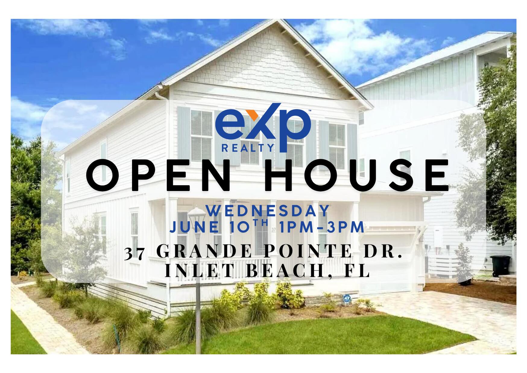 ***Open House on June 10, 2026 (Wednesday*** 

This fully furnished 5-bedroom coastal home in Grande Pointe offers over 3,000 sq ft of stylish, turnkey living just minutes from the beaches of Inlet Beach and 30A. The open first floor features an upgraded kitchen with a large island, gas range, and walk-in pantry, plus a spacious primary suite. Upstairs includes an additional living area, wet bar, and four guest rooms. Right across the street from Walton County's Largest public beach access, .2 miles from Camp Helen State Park with paddle-boarding and kayaking, 5 Minutes from Rosemary Beach on 30A and the new underpass, this location is top-rated and ideal for investors and Vacation home owners alike!! Offered with the golf cart included, this property is rental-ready and has been a steady top-producer. Community amenities include a large resort pool, lake dock, pavilion, clubhouse, and easy access to shopping, dining, and local attractions. Inlet Beach offers 10 minutes distance to Dolly's Pirate theater and Pier Park while being situated near 30-A, encouraging strong revenue numbers and incredible appreciation history. Contact us today for a showing and more info!
