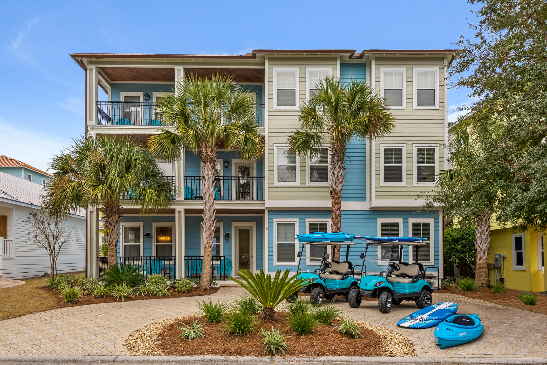 Spacious and stunning 30A beach home features both modern amenities and architectural character. Rental Power House!

This is the most unique home in highly desirable 'The Village at Blue Mountain Beach' community. This beautiful 3 story, 6 bedroom/5 bath home has its very own elevator to transfer you to all 3 levels! 

Take in the views from all 3 private balconies. This home features the coveted 'open kitchen' design with luxurious granite countertops, desirable kitchen backsplash, beautiful marble floors, Stainless Steel appliances, pantries, a Wet bar, deluxe steamy jetted tubs, gorgeous marble walk-In showers, 6 Spacious Bedrooms, MULTIPLE living areas.

Do an Internet search on Legacy Beach Homes of Destin, Florida to view real time calendars in order to determine availability Seller is listing over $100 million worth of properties from their portfolio (35 large STRs in the Destin/Miramar/30A area with an average appraisal value of slightly over $3M each.).

The seller is only selling 10% of the portfolio. Seller will withdraw this and/or any other remaining listings once the first  $10 million (approximately)  in sales have been achieved.

Seller (Equisource Holdings dba Legacy Beach Homes) does not disclose property-level rental revenue data. Buyer to perform their own due diligence regarding income potential. However, the appraisal in the document section of this listing may include the appraiser's revenue projection. 

Seller will make all reasonable efforts to facilitate the transfer of future reservations. 

The Seller does not have to sell.  Property has been priced based on recent appraisal and reflects the seller's minimum acceptable price.

Most recent appraisal and inspections in docs section