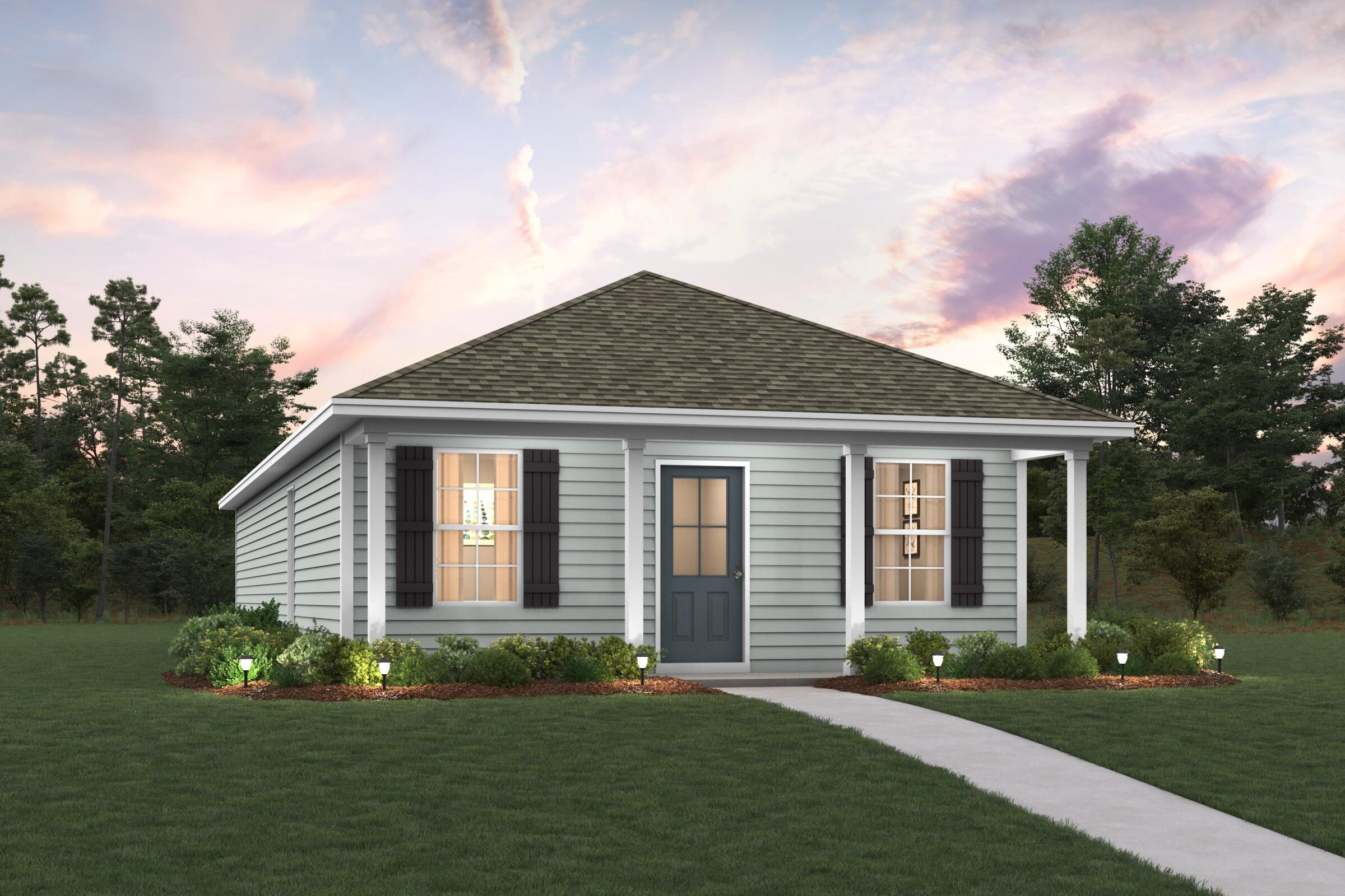 Welcome home to this NEW Single-Story Home in the Mossy Head Community! The desirable Magnolia Plan boasts an open design encompassing the Living, Dining, and Kitchen spaces. The Kitchen features gorgeous cabinets, quartz countertops, and Stainless-Steel Appliances (including Range with a Microwave hood and Dishwasher). The primary suite has a private bath, dual vanity sinks, and a walk-in closet. This Home also includes 2 more bedrooms and a whole secondary bathroom. Energy-efficient Low-E insulated dual-pane vinyl windows, and a one-year limited warranty ensure comfort and peace of mind.
Ask sales counselor about new enhanced kitchen cabinet features and updated farmhouse style trim package!