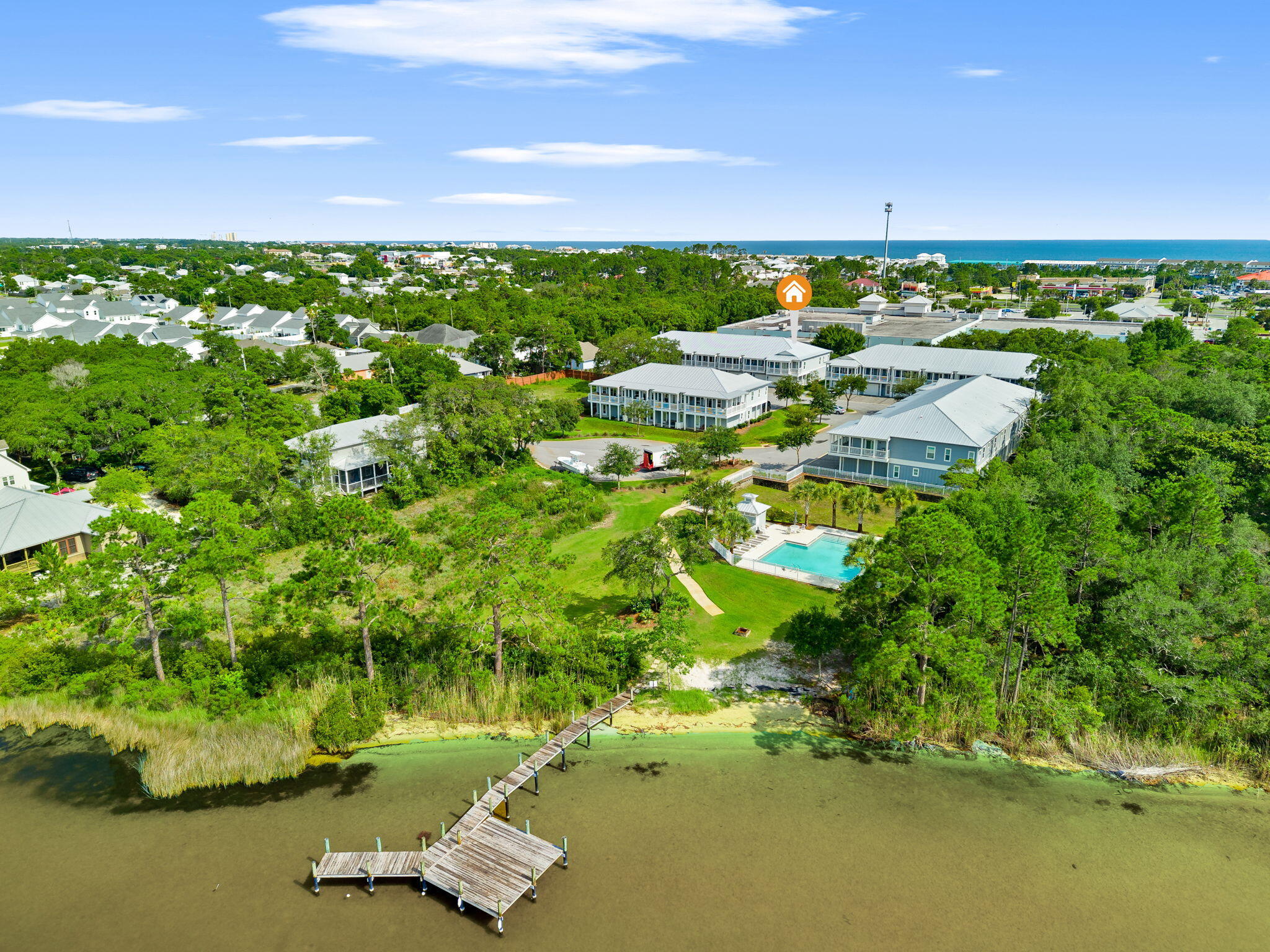 Welcome to lakefront living at Miller's Landing, where residents enjoy direct access to Lake Powell with shopping, dining, the beaches of the Emerald Coast, and Scenic Highway 30A just minutes away. This beautifully maintained coastal community offers an exceptional blend of waterfront living and convenience at an outstanding value. Spend your days boating, kayaking, paddleboarding, or fishing on one of Florida's rare coastal dune lakes, all just steps from your front door.

Miller's Landing features a community lakefront pool, a private day dock overlooking Lake Powell, and a gently sloping shoreline that makes launching kayaks and paddleboards effortless. For those with larger boats, the public boat ramp is conveniently located just one block away, providing easy access to the lake. Whether you're searching for a primary residence, vacation home, or investment property, Miller's Landing offers the ideal coastal lifestyle in one of the area's most desirable locations. 

Call Conor Gillespie for showings or information (850) 687-1319.
