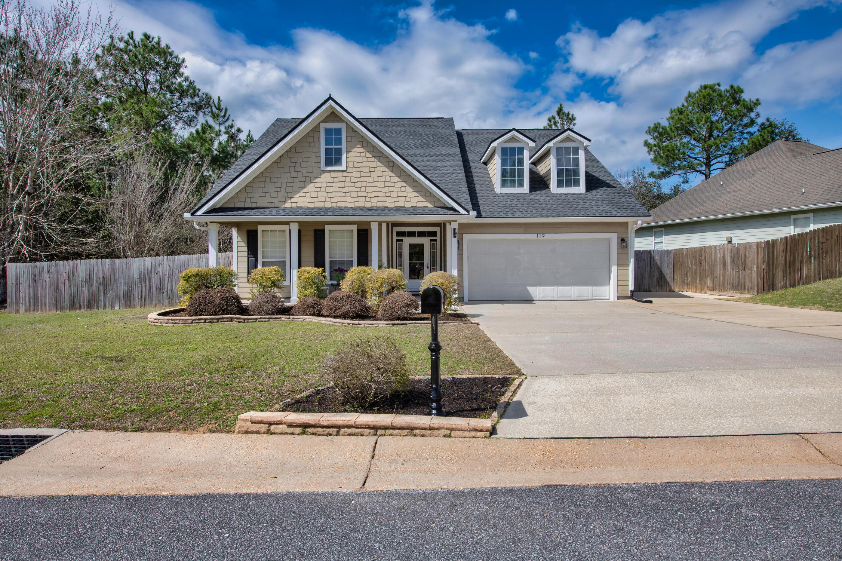 Built for comfort and style, this beautifully updated 3-bedroom, 2-bath home WITH A FLEX ROOM sits on one of the largest lots in the neighborhood. Major upgrades include a 2025 roof and 2022 HVAC, giving buyers peace of mind from day one.

Inside, you'll find thoughtful custom touches throughout. The kitchen features stainless steel appliances, under-cabinet lighting, and durable tile flooring that flows through the main living areas. The laundry room has been upgraded with stylish shiplap detailing, adding character and charm. The spacious primary suite offers a spa-like bathroom complete with double vanities, a relaxing garden tub, and a separate shower. The custom walk-in closet showcases custom shelving for better function.

Additional highlights include a large fully fenced backyard with a large shed, garage outfitted with built-in cabinetry and sleek epoxy flooring. The extended driveway provides extra parking and convenience.

With premium finishes, major system updates, and an oversized lot, this home truly stands out.