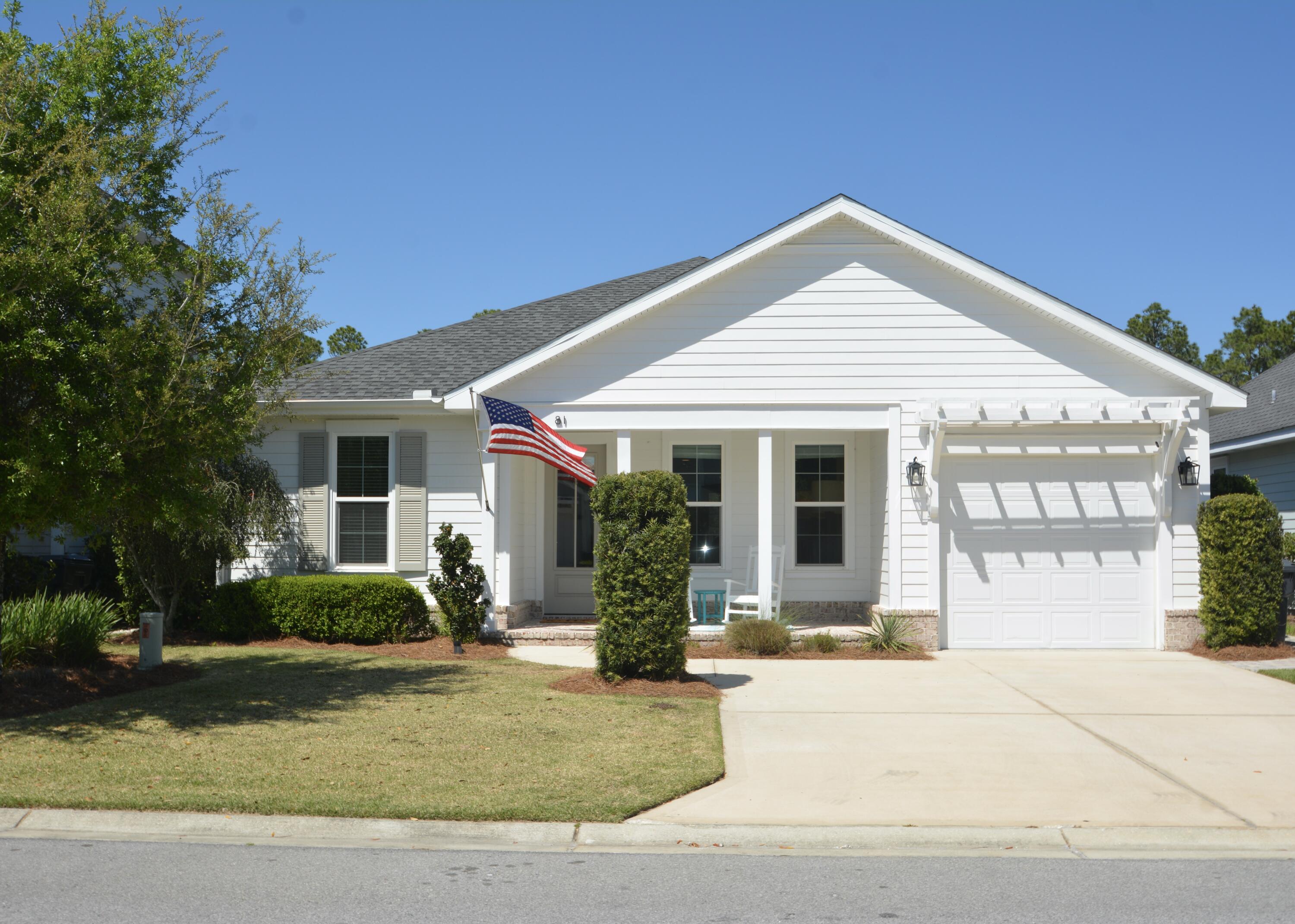 This immaculate coastal home located in the highly sought after Watersound Origins community is priced to move, comes fully furnished, provides incredible amenities and a five minute ride to the worlds greatest beaches! This well designed, Huff built 3br, 2ba, 1550 sqft home features many upgrades including 9' ceilings, 8' doors, crown molding, quartz countertops, Frigidaire appliances and a custom in home sound system. The one car garage provides protected vehicle storage as well as additional storage and a generously sized screened in porch making for perfect start to the day and a great area for entertaining friends and family after a day at the beach or enjoying the community amenities!!