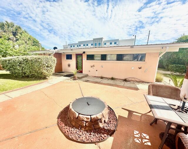 AVAIL: 4/22. SEC DEP= $2,400 - can be broken up in 2 mo. installments if qualified. This quaint 2 bedroom 2 bath beach house is the perfect Okaloosa Island retreat. This charming 1 story single family home offers a fantastic opportunity to live just across the street from the beach. As you enter, you'll be greeted by an open floor plan that creates a spacious & inviting atmosphere. The entire house boasts tiled floors throughout for easy clean up. The kitchen is equipped w/ sleek stainless steel appliances & a breakfast bar, perfect for preparing delicious meals & entertaining guests. There is also a split bedroom plan for extra privacy. With lots of outdoor space & a large backyard, you'll have plenty of room to relax, entertain & soak up the Florida sunshine. Don't miss out on this incredible opportunity to live in a beachside paradise! Owner may consider a small pet w/ a pet fee.