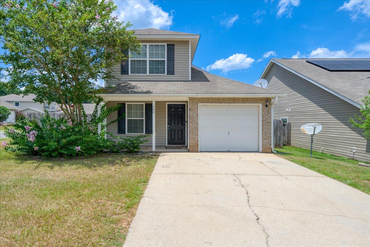 Welcome home to this warm and inviting two-story residence situated on a desirable corner lot! Offering over 1,700 square feet of thoughtfully designed living space, this home features 4 bedrooms, 2.5 bathrooms, and a bright open floor plan filled with natural light. The updated kitchen showcases newer stainless steel appliances and a farmhouse sink, creating the perfect space for everyday living and entertaining.

The primary suite is conveniently located on the main floor, along with a versatile flex room ideal for a home office, playroom, or additional living space. Upstairs, you'll find two additional bedrooms and a cozy loft/media area perfect for relaxing or movie nights. A separate laundry area with washer and dryer hookups adds convenience.

Enjoy outdoor living in the fully fenced backyard featuring a concrete patio, perfect for grilling, entertaining, or unwinding after a long day. Freshly painted interiors make this home move-in ready and waiting for your personal touches.

Conveniently located near schools, shopping, dining, parks, and military bases. Seller is offering up to $10,000 toward buyer's closing costs! Don't miss the opportunity to take advantage of an assumable VA loan at an incredible 3.375% interest rate.