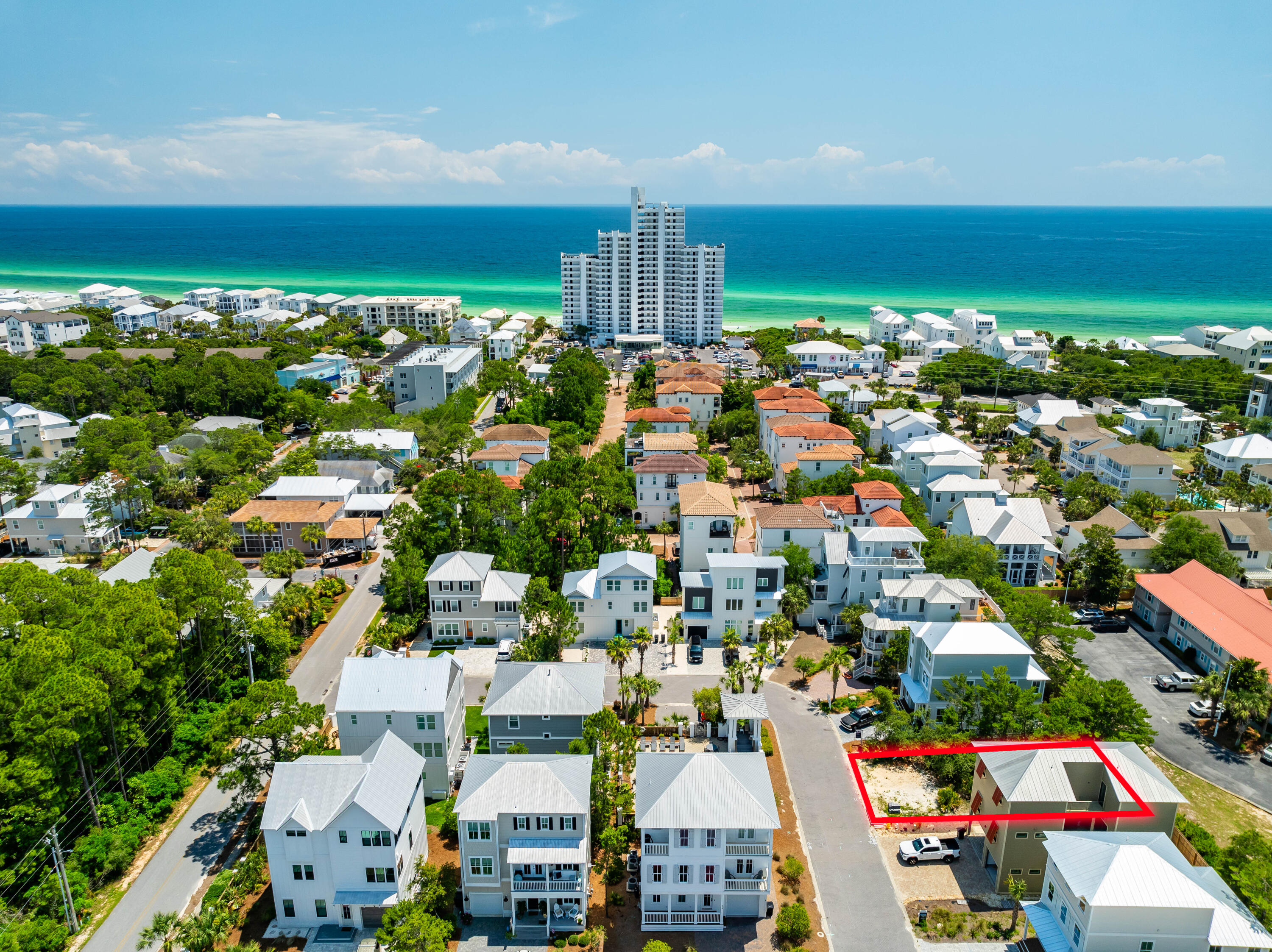 REDUCED!! Endless opportunities on this premium lot located less than 1,000 feet from the public Seagrove Place Beach Access, and a community pool directly across the street, providing an excellent location for a personal home or a rental property. From Northwest Florida Beaches International Airport (ECP), you could be pulling in to your newly built home or rental property, and headed to the beach within 45 minutes. This will be the epitome of 30A living. In the heart of Seagrove Beach, a home on this lot will allow one to easily traverse East and West on 30A to explore the local dining and entertainment this great area has to offer. Seaside is two mile to the West, the Publix in WaterColor is approximately two miles to the North, and in the other direction, Rosemary and Alys Beach are approximately 10 minutes to the East. This is a rare opportunity you do not want to miss out on!