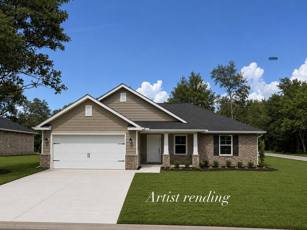 4 Bedrooms 2.5 Baths *2 CAR GARAGE * Covered Entry * Laminate flooring throughout Except Tile in Master Bath & Carpet in Bedrooms * Master Suite Features: Builder's Signature Zero Entry All Tile Walk in Shower, Separate Soaking Tub, Double Vanities & Huge Walk-in Closet  *Kitchen Features:  Granite Countertops,  Large Island, White Shaker Style Cabinets, Stainless Steel Appliances & Walk in Pantry * Breakfast Cafe  *Covered Rear Lanai * 2x6 Exterior Construction * Builder Warranty Included *